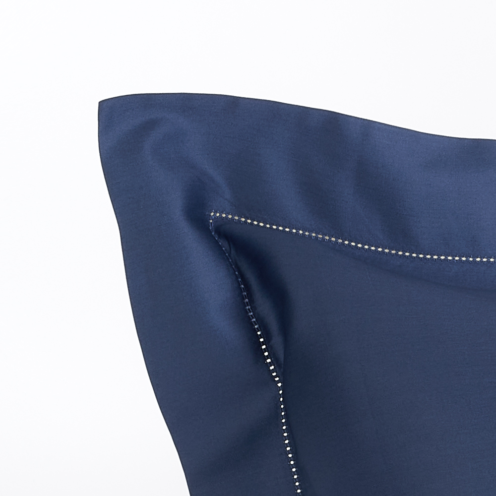 Tiffany Satin Sheet Set blu jeans Via Roma 60
