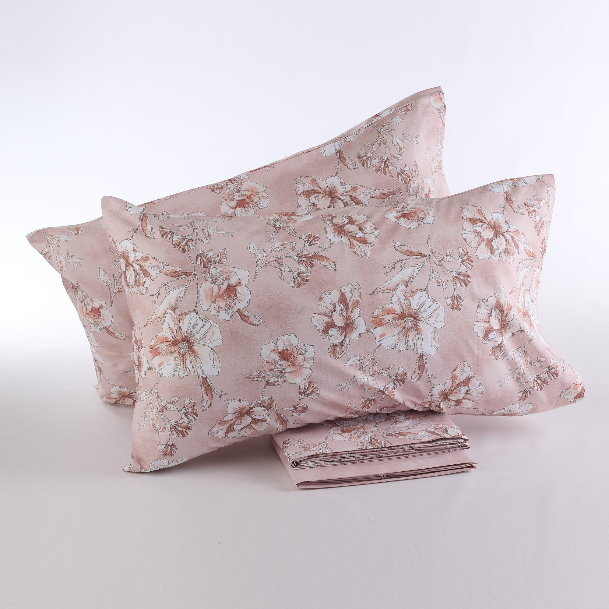 Komplettes Bettwäsche-Set Kyoto AI26 cipria Via Roma 60