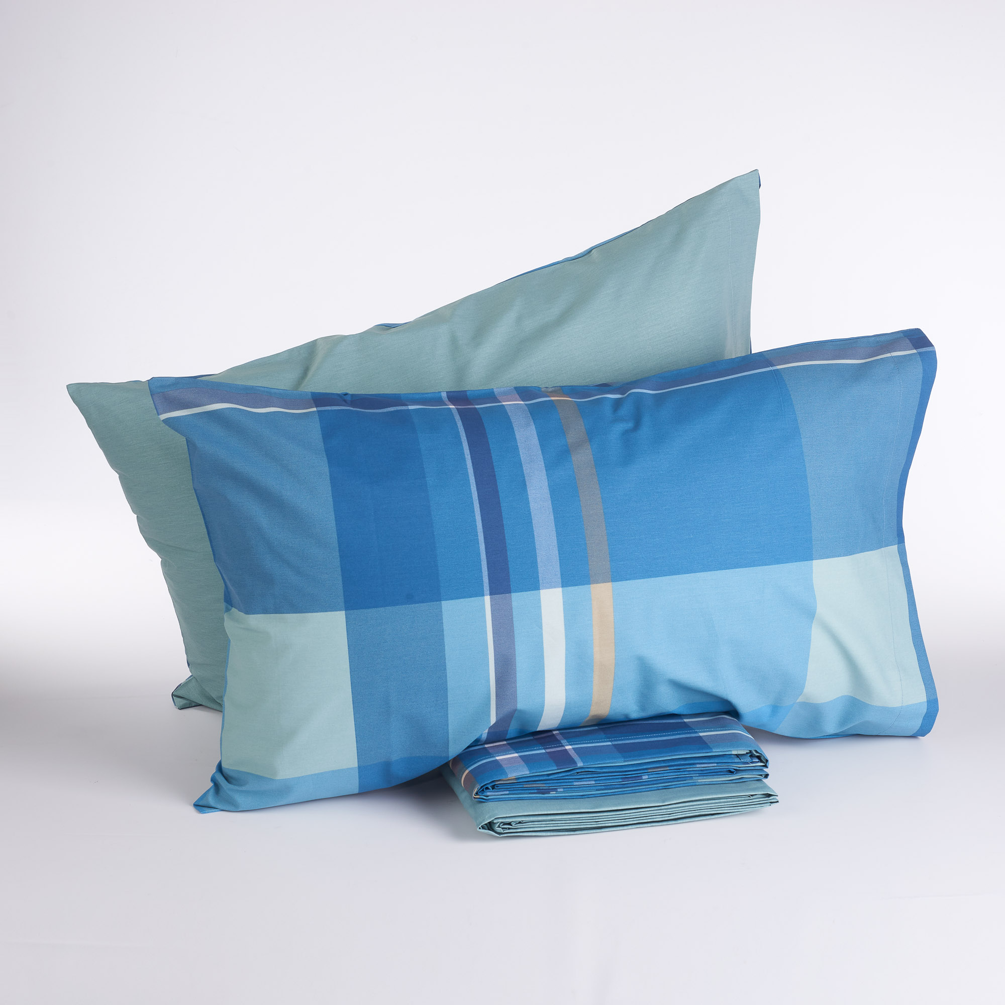 Completo Lenzuola Lauren blu Via Roma 60