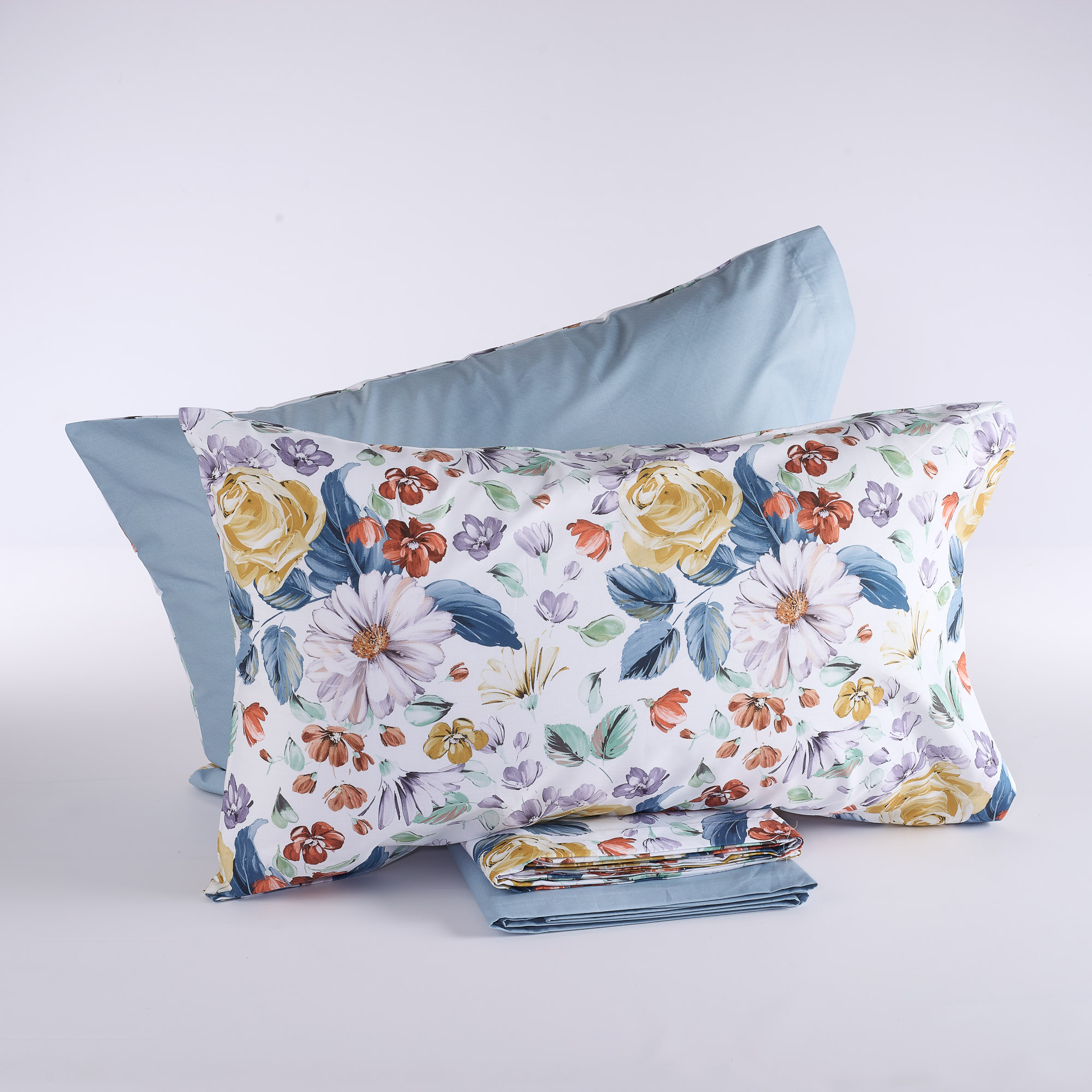 Magda Sheet Set blu Via Roma 60