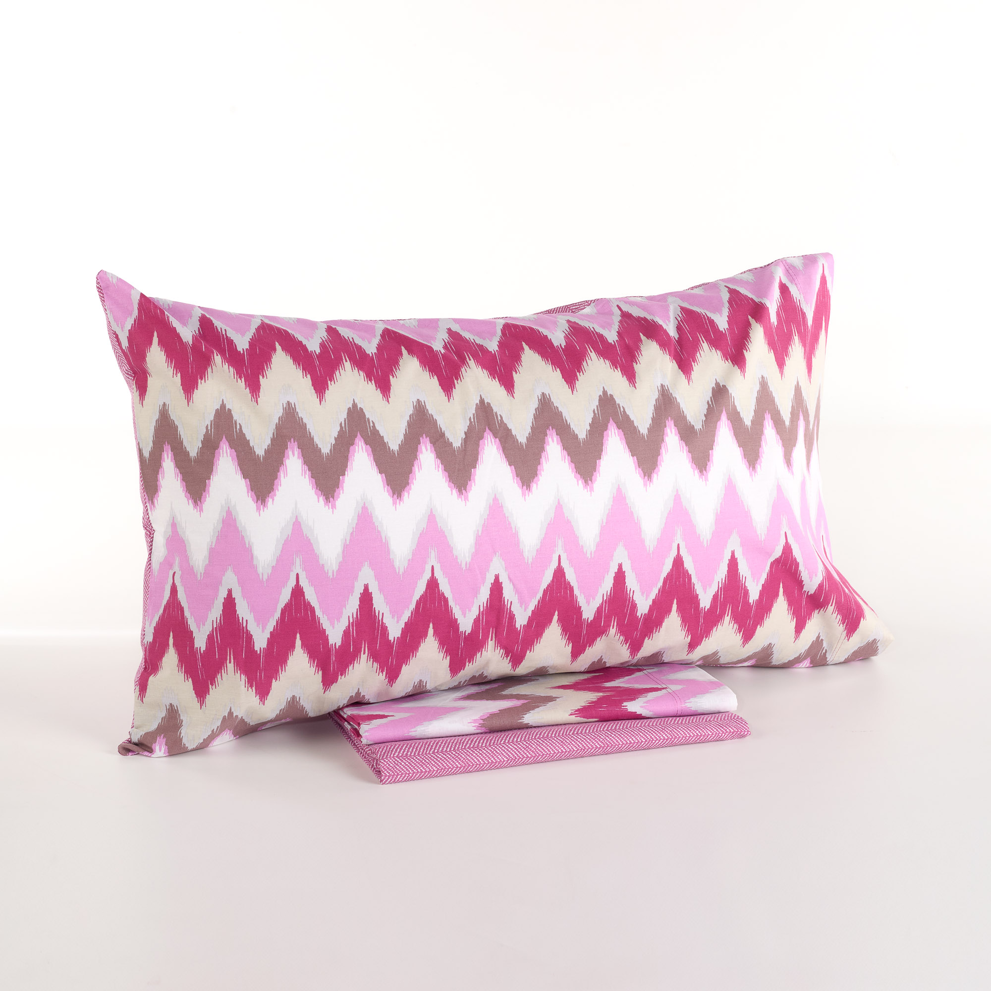 Zig Zag Intimate Blend Sheet Set lilla Casa Giulia