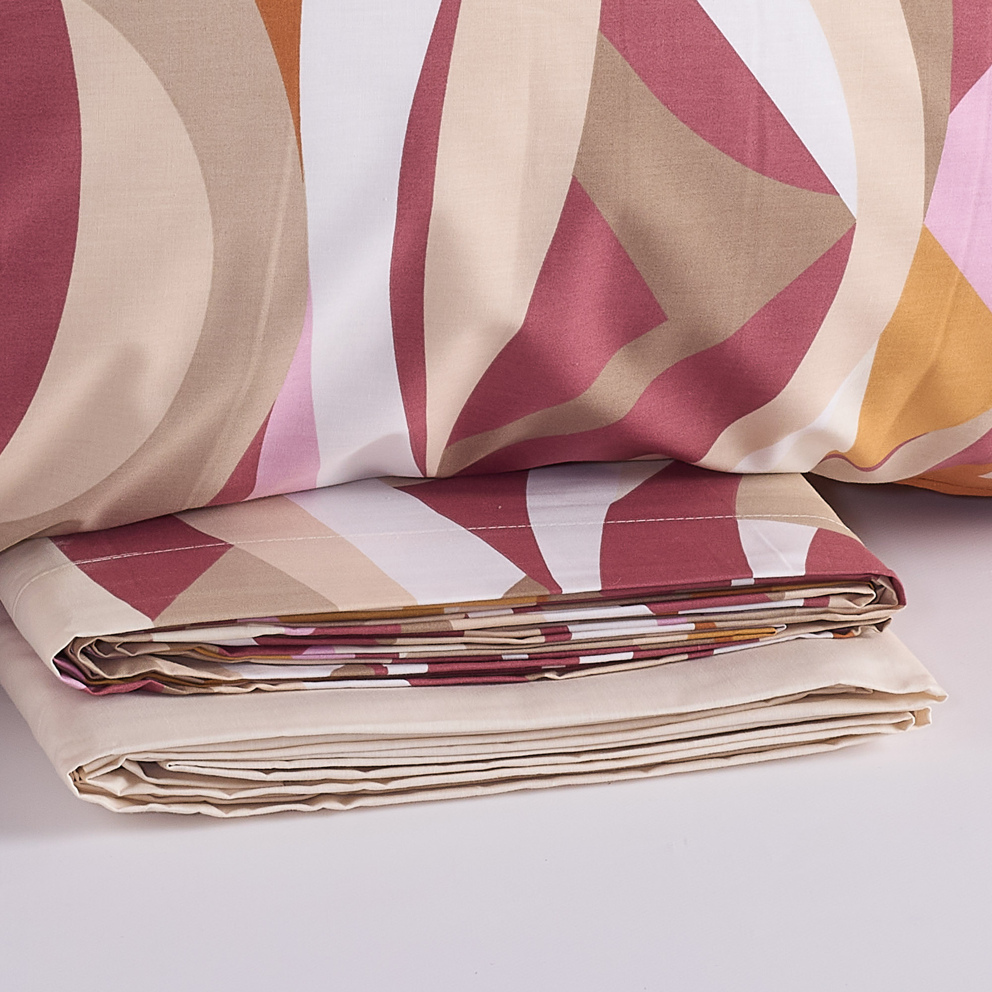 Magda Sheet Set amaranto Via Roma 60