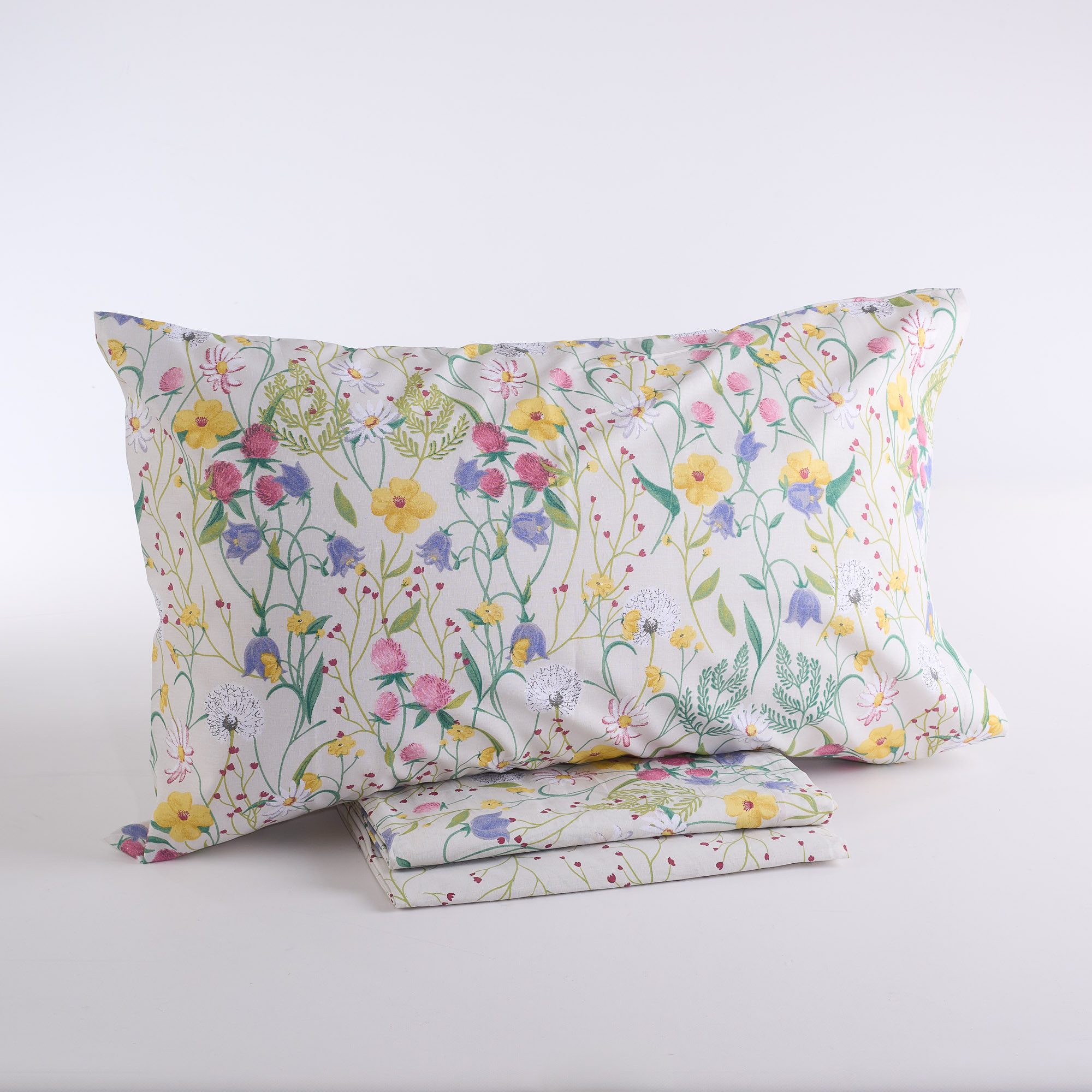 Provenzal Baumwoll-Bettwäsche-Set vaniglia Maè