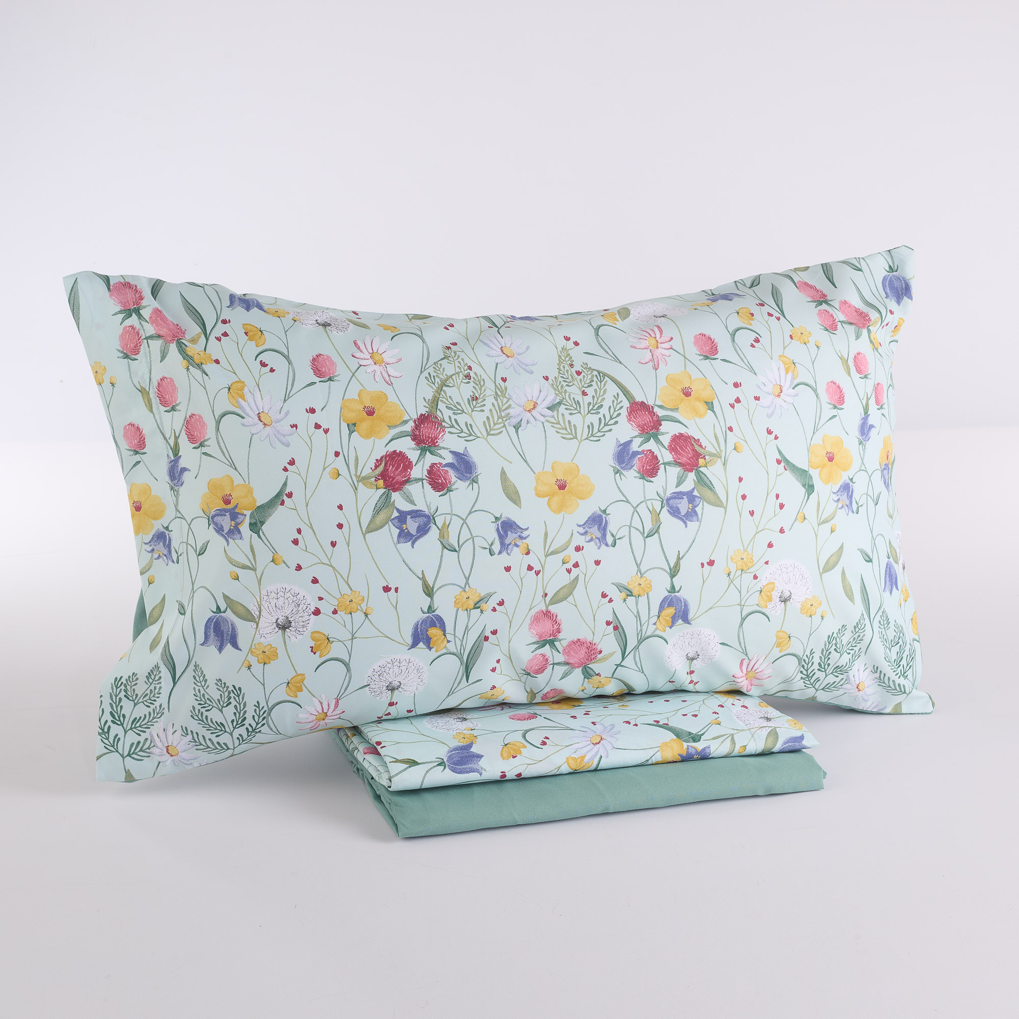 Provenzal Laken-Set ohne Bügeln menta Maè