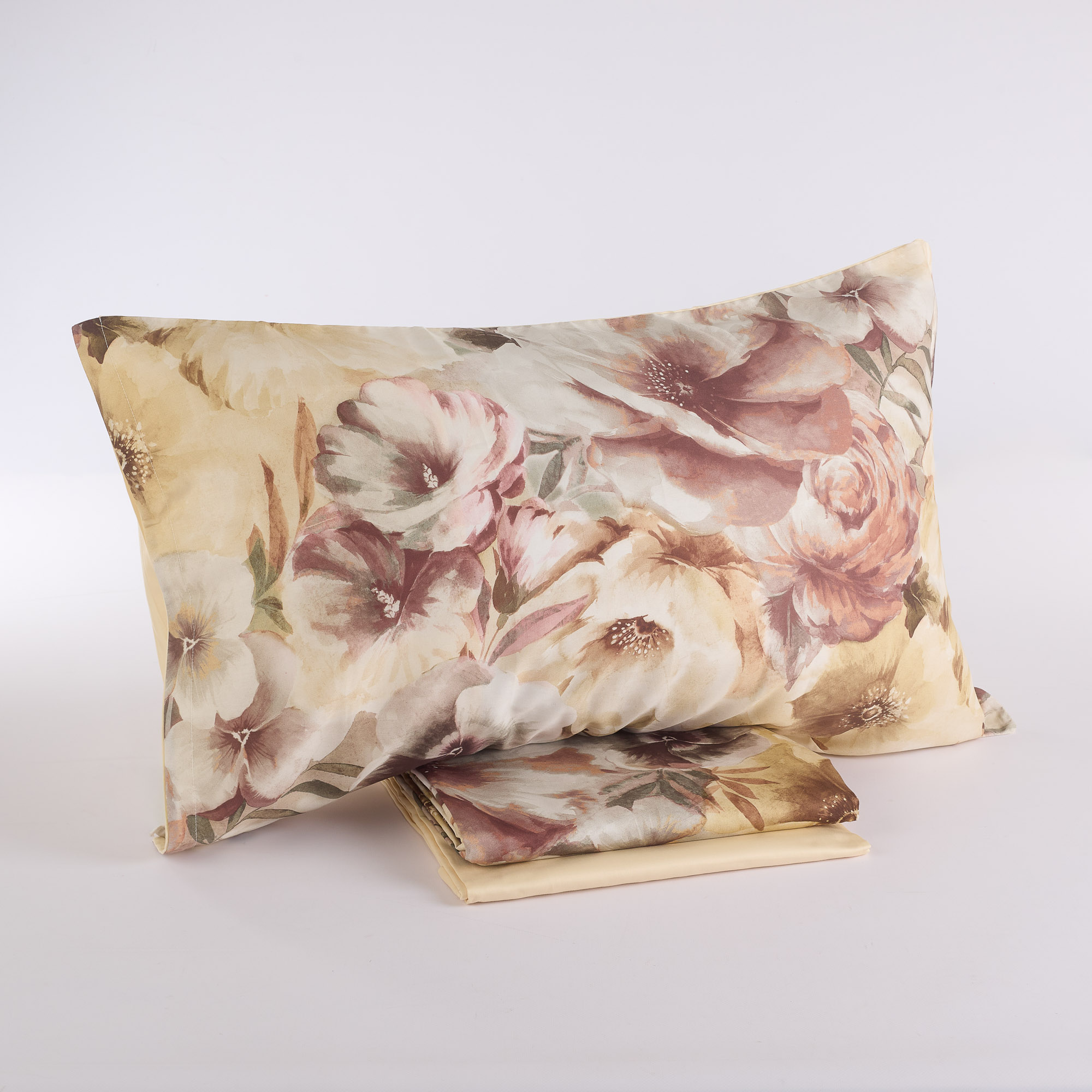 Purissima Monica Bettwäsche-Set naturale Via Roma 60