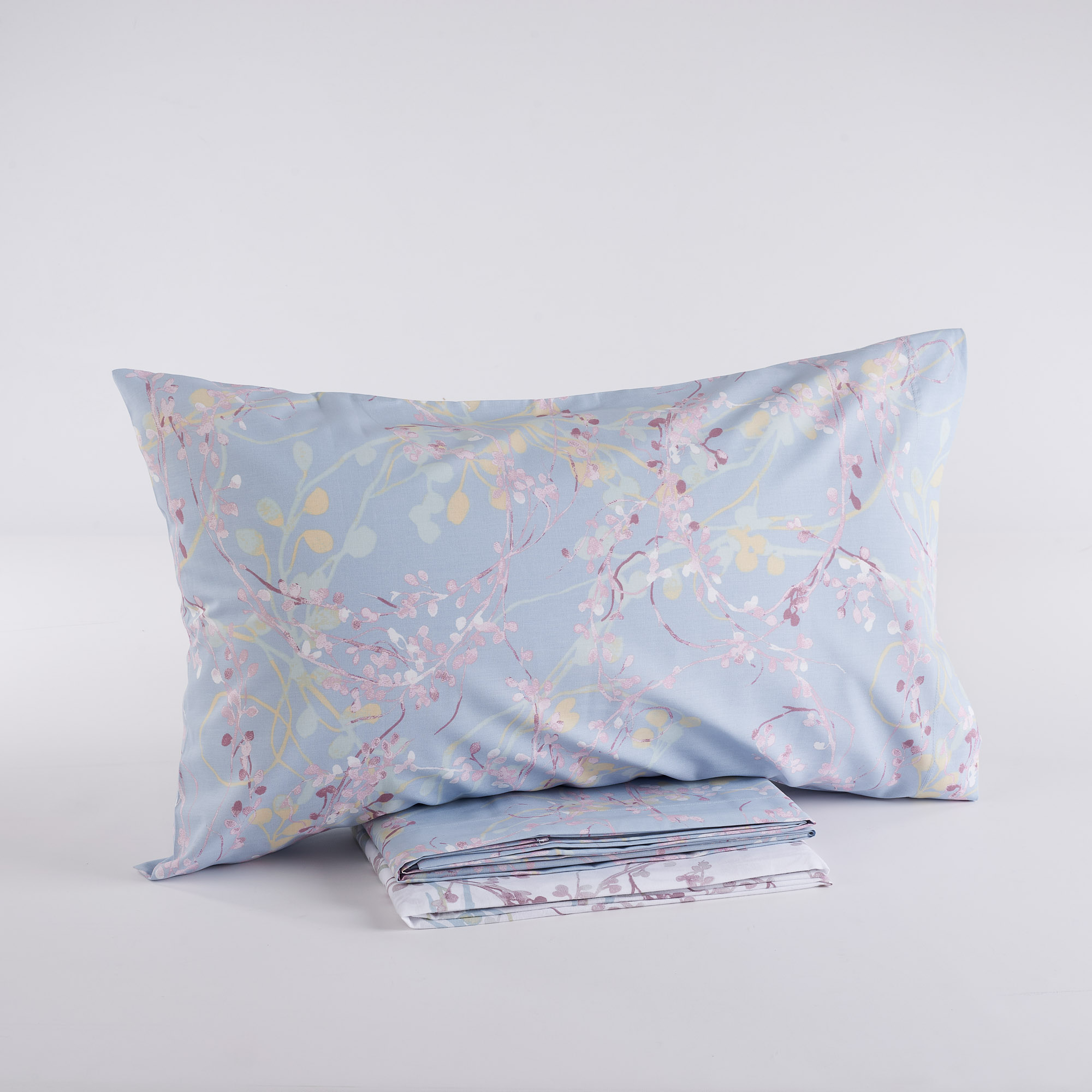 Completo Lenzuola Queen salvia Maè