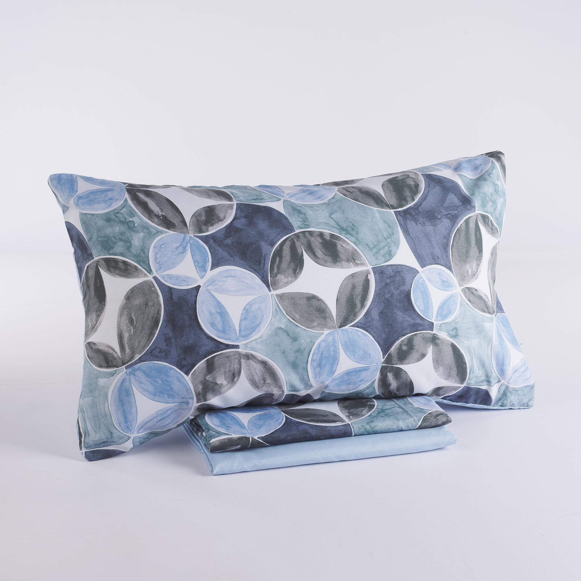 Sailor No Iron Sheet Set blu Maè