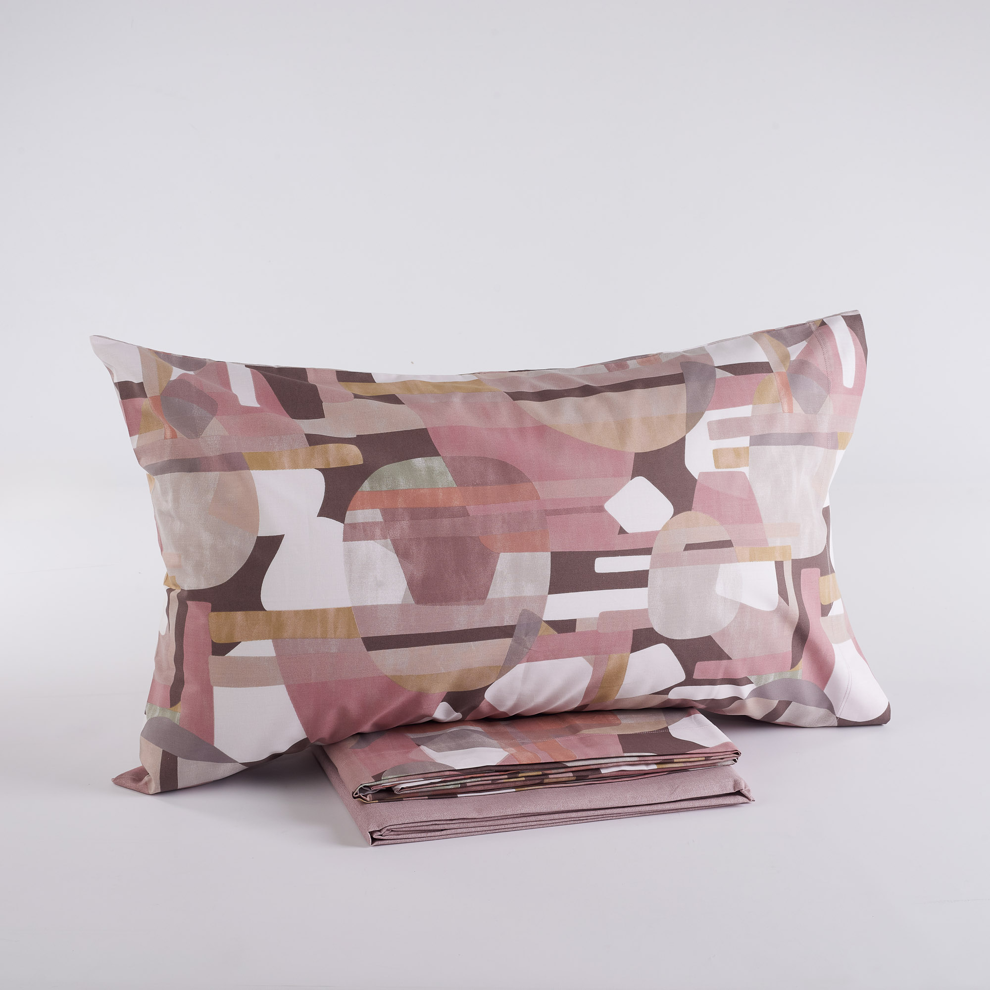 Completo Lenzuola Scuba rosa Maè