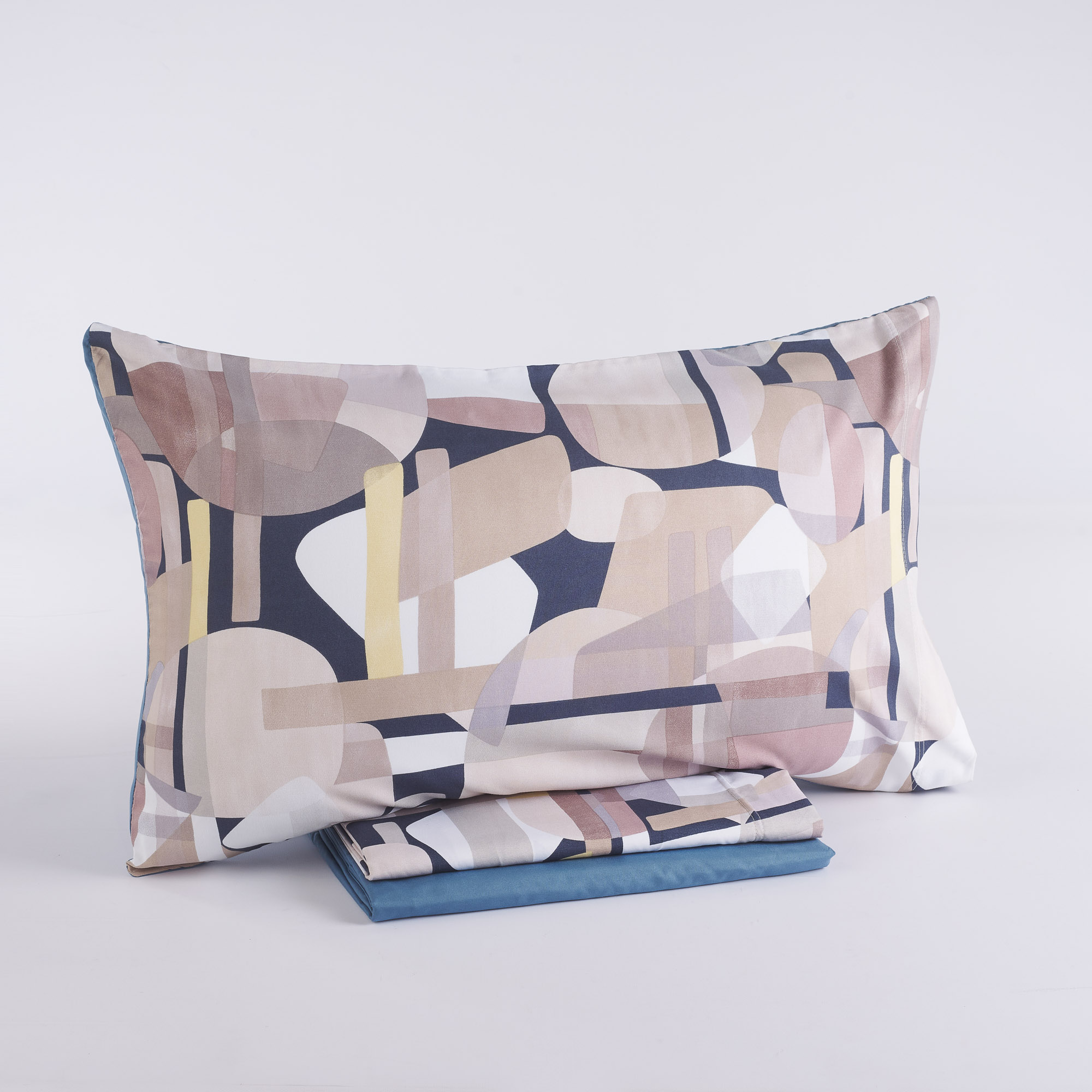 Scuba No Iron Sheet Set blu Maè