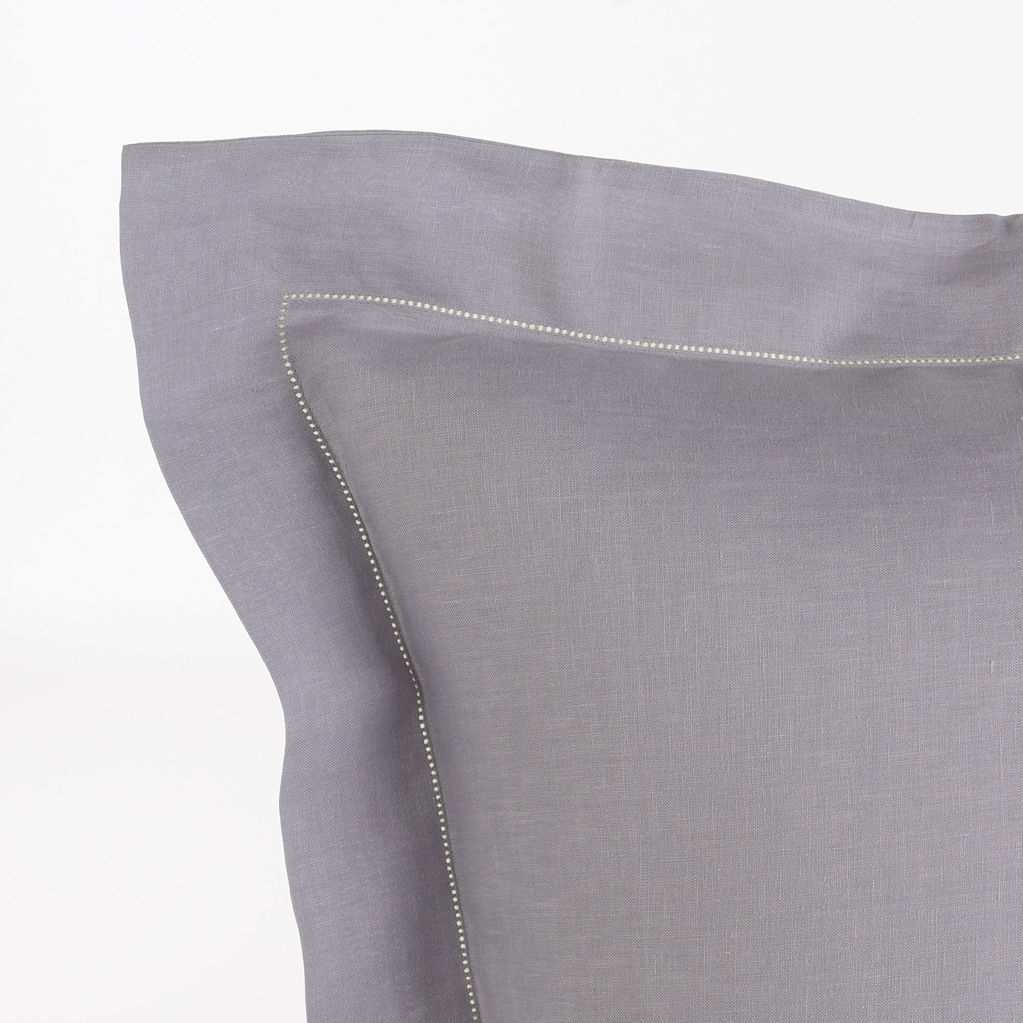 Sharm double bed sheet set grigio Via Roma 60