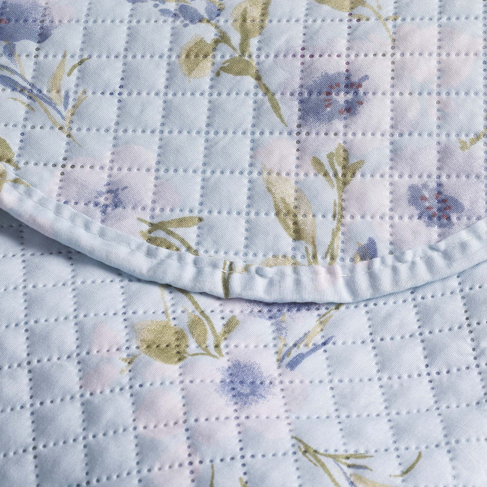 Arya Ultrasonic Bedspread azzurro Maè