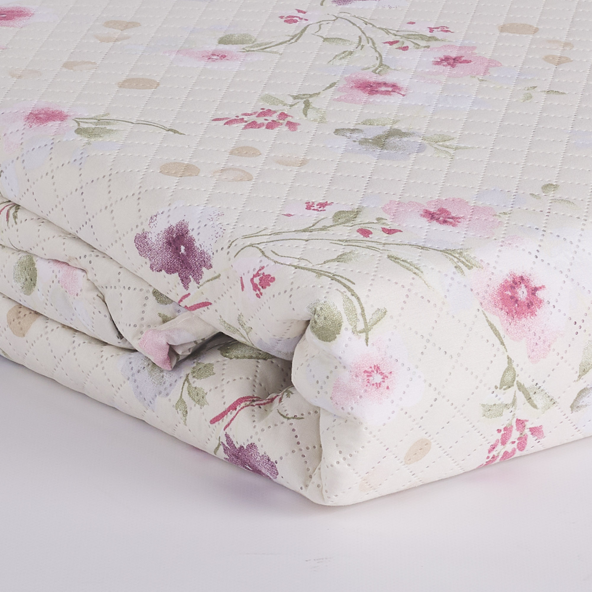 Arya Ultrasonic Bedspread naturale Maè