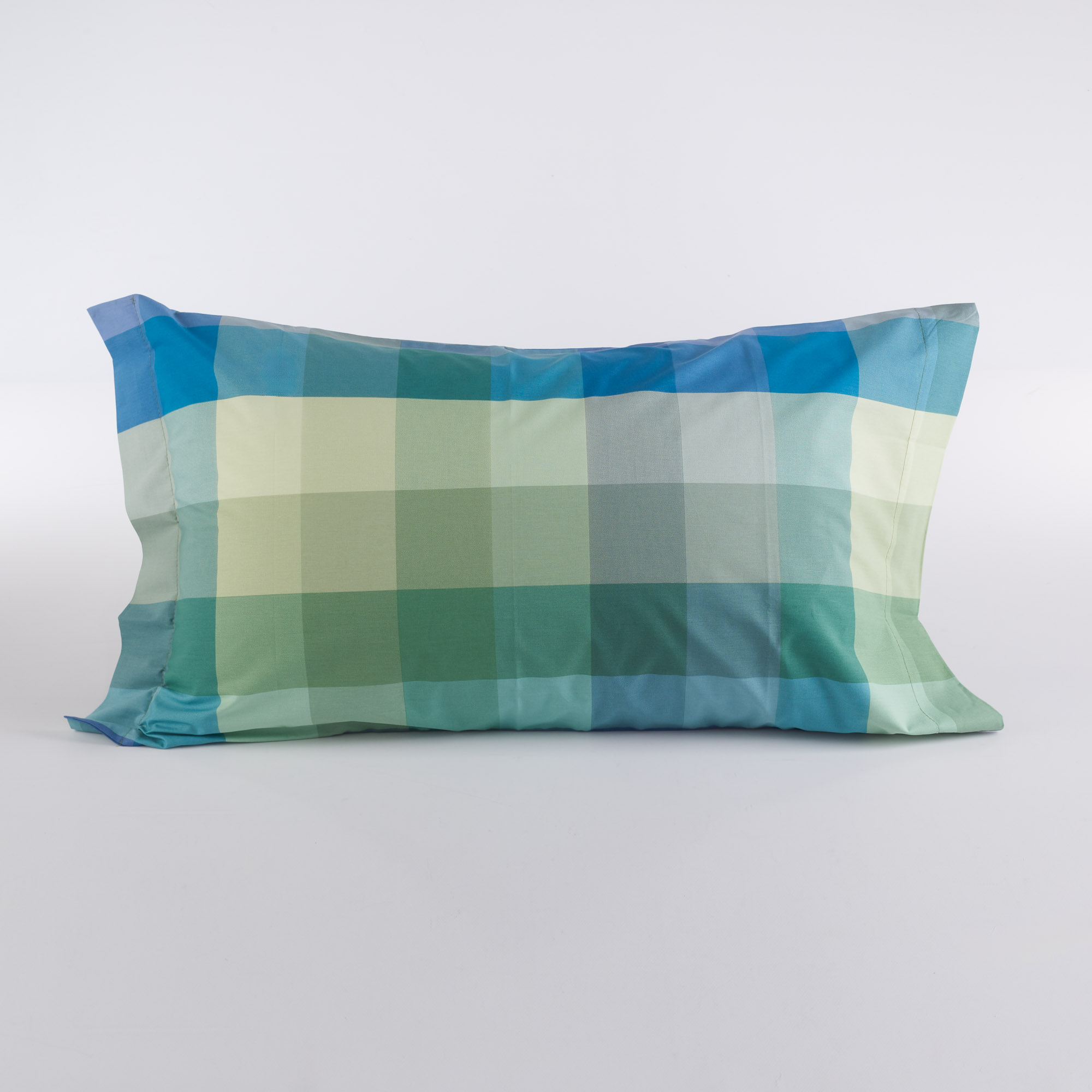 Einzelner Oxford Blue Square Kissenbezug blu Maè