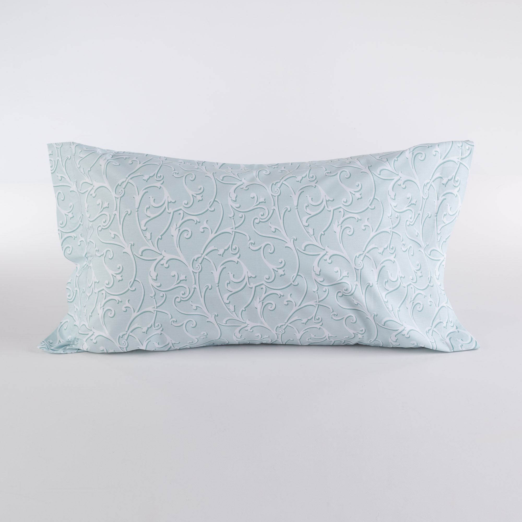 Single Oxford Ornate Sage Pillowcase salvia Maè