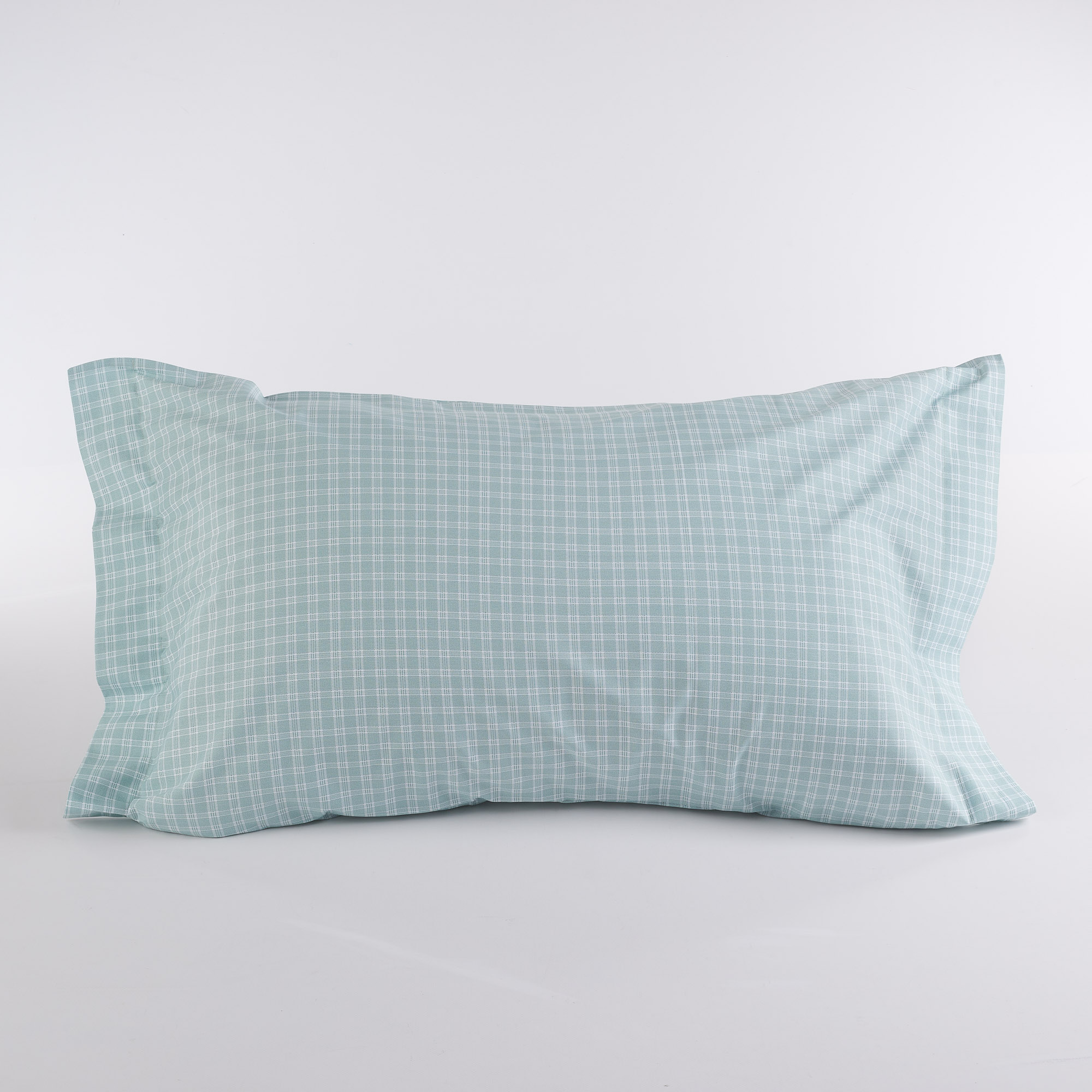 Federa Singola Oxford Quadro Piccolo Salvia salvia Maè