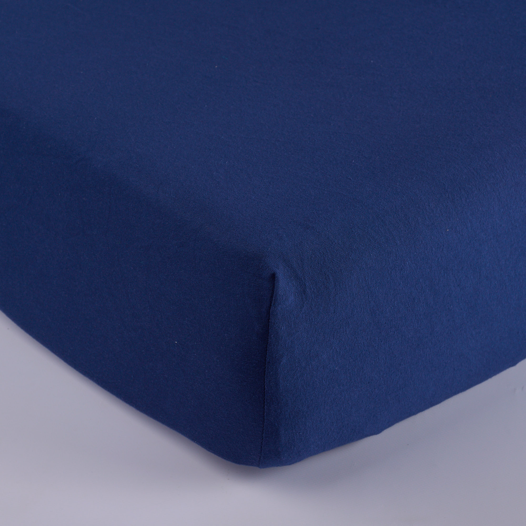 Jersey Blue under-sheet with corners blu Maè