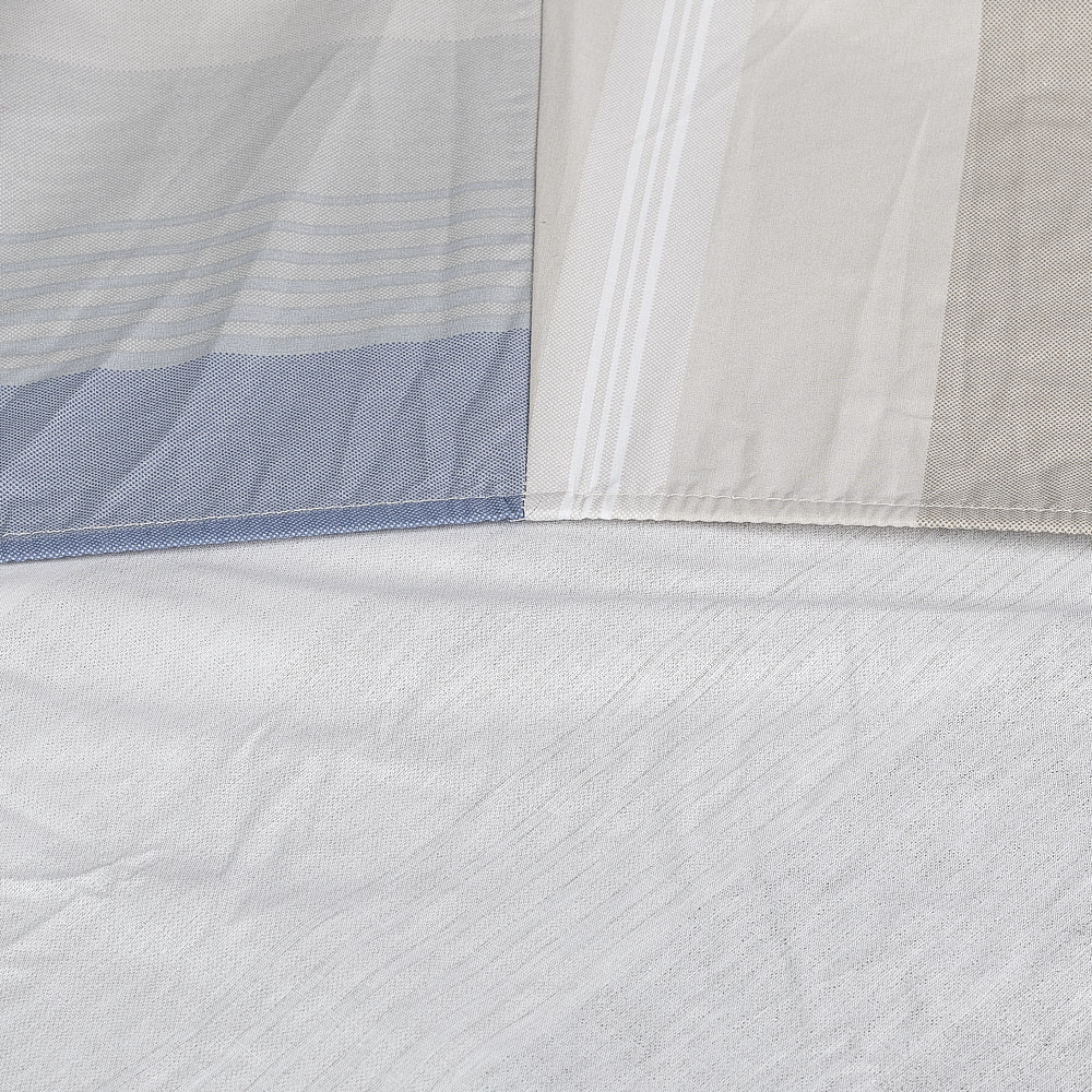 Oxford Blue Striped Sheet Underneath blu Maè
