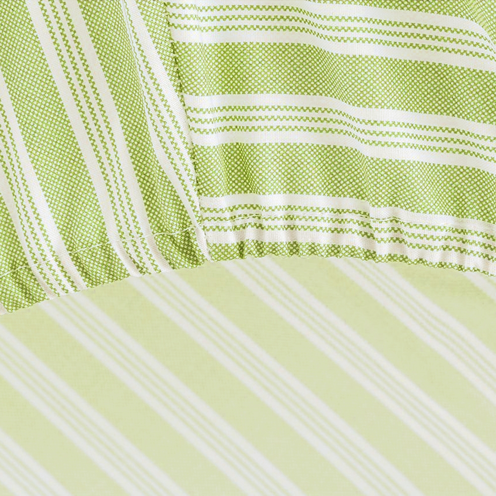 Green Oxford Under Sheet Small Row verde Maè