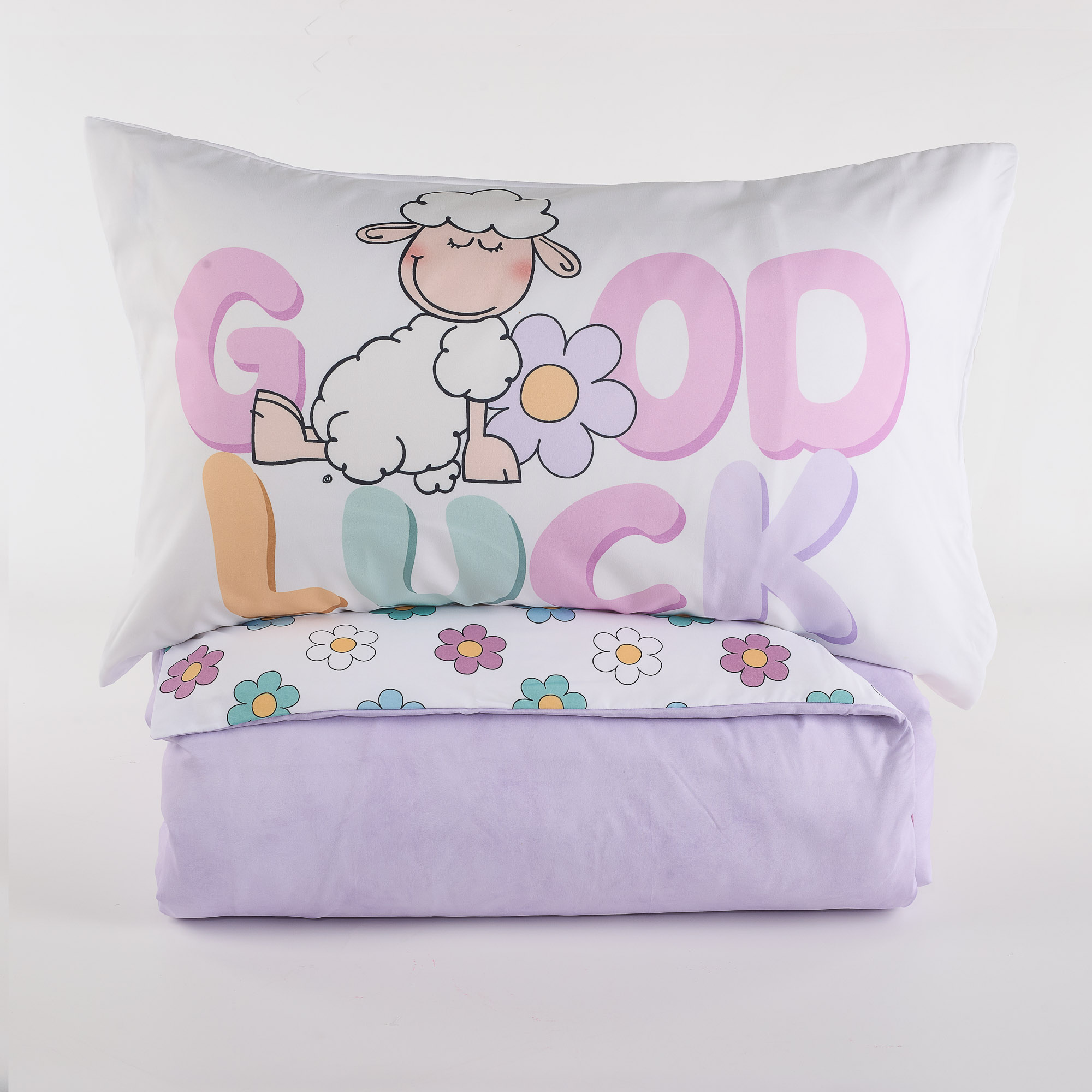 Good Look Duvet Cover Set lilla Happy People