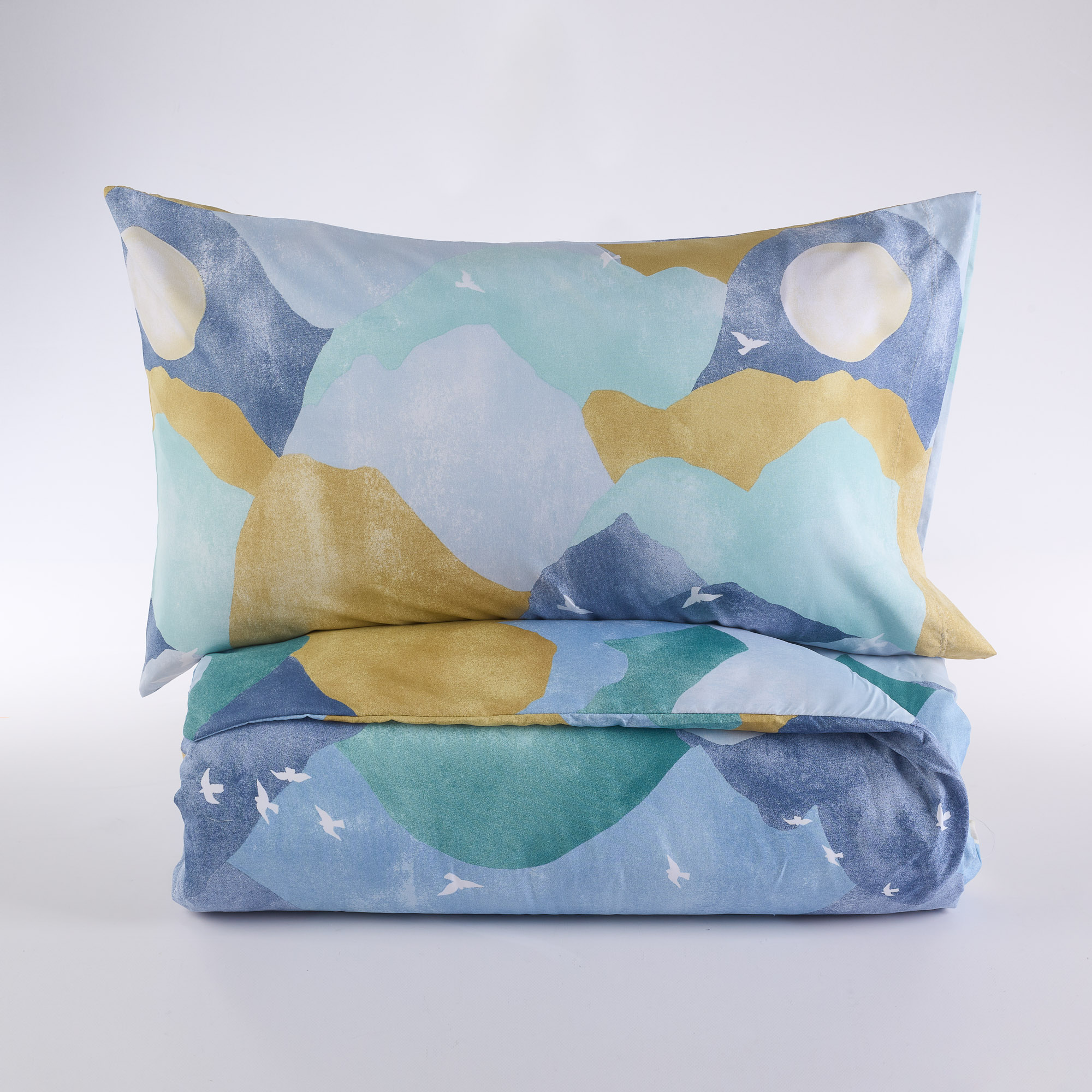 Hyma No Iron comforter cover set  acqua Maè