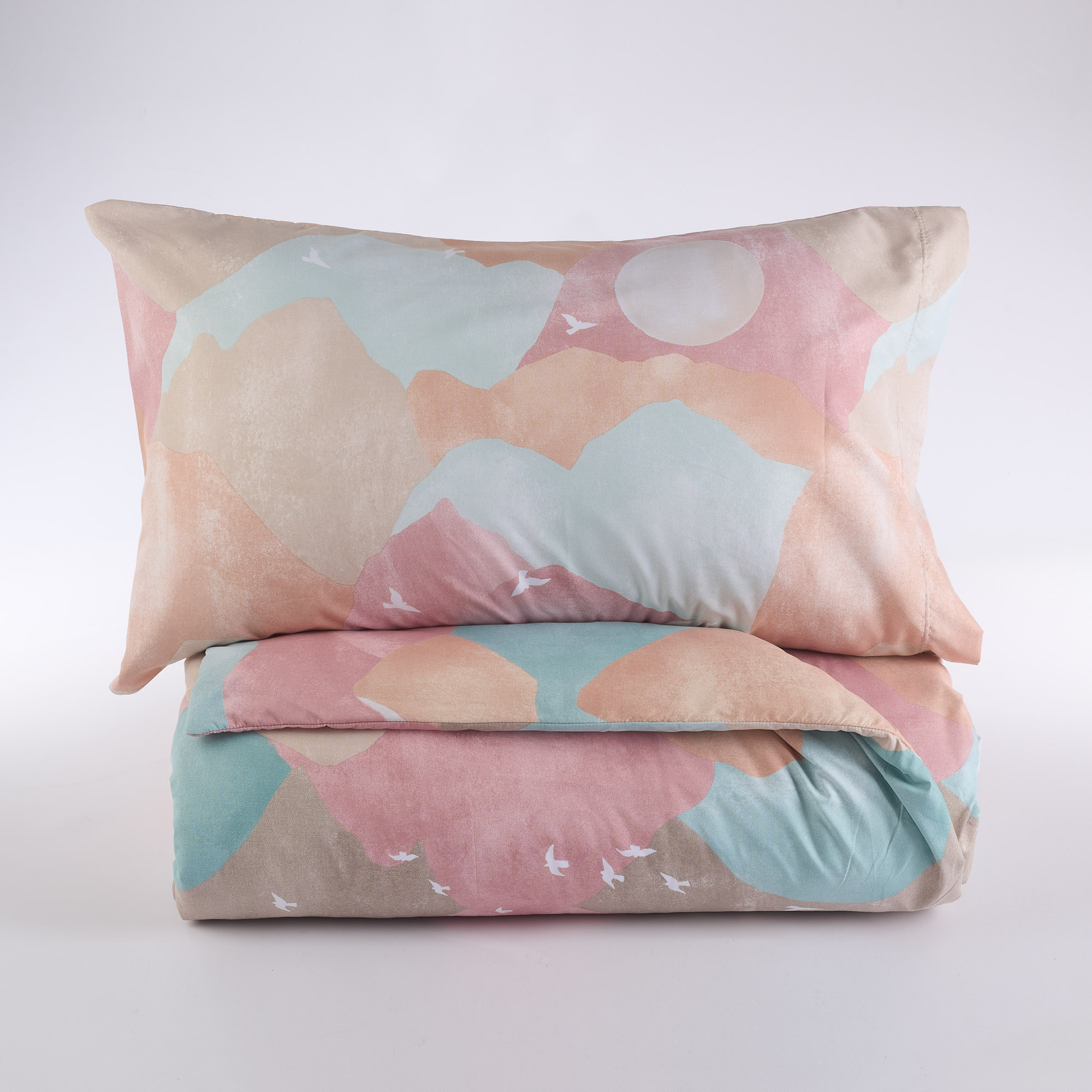 Hyma No Iron comforter cover set  rosa Maè
