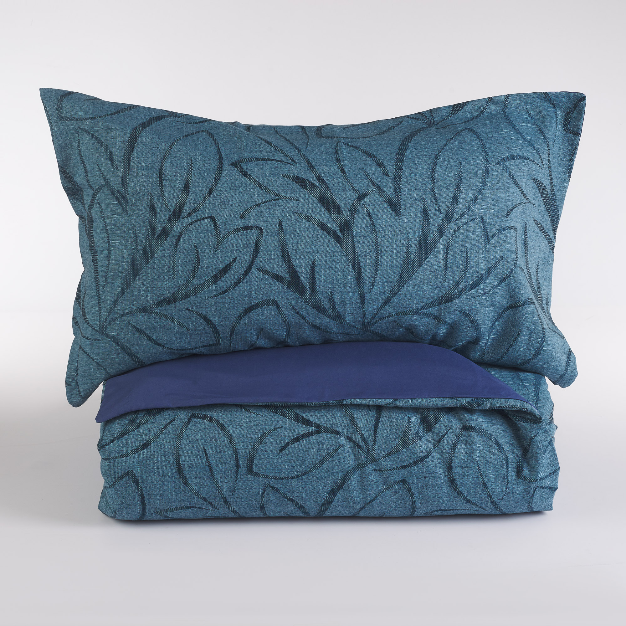 Layla Bettbezugsset blu Via Roma 60