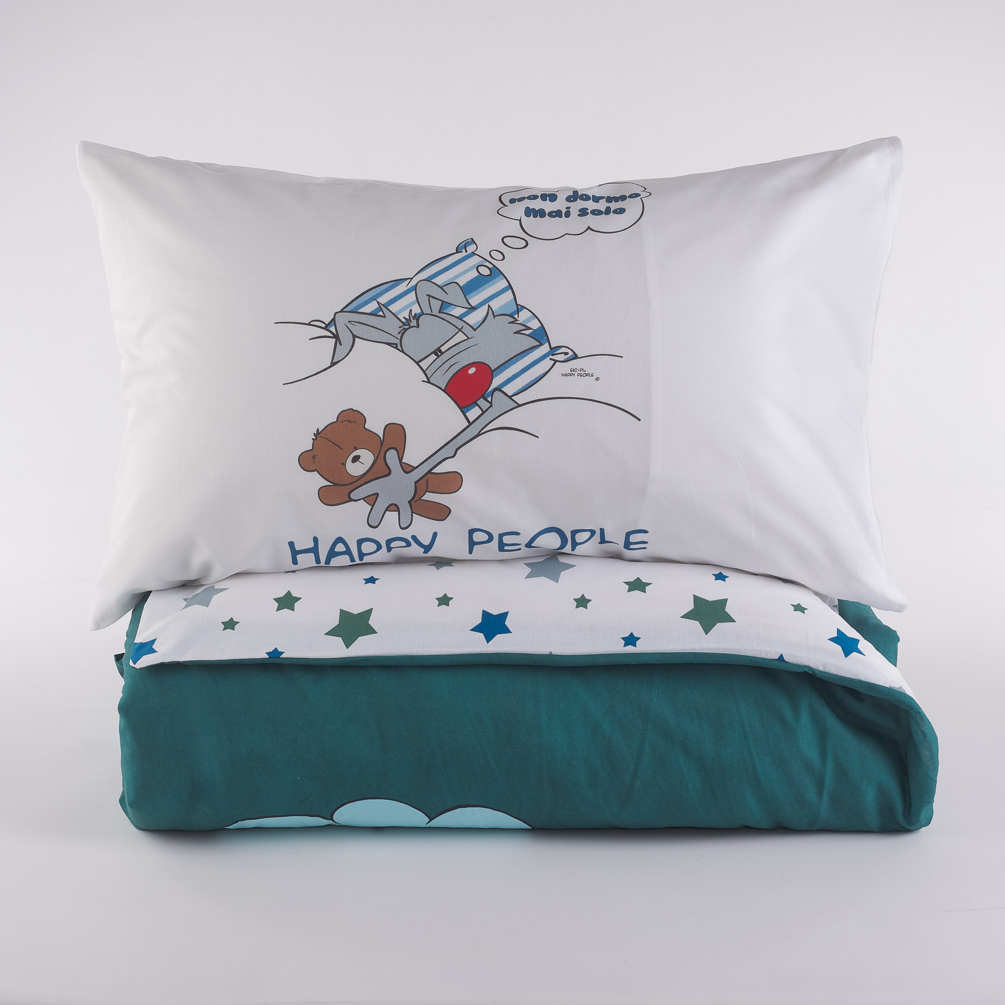 Bettbezugsset Mai Solo verde Happy People