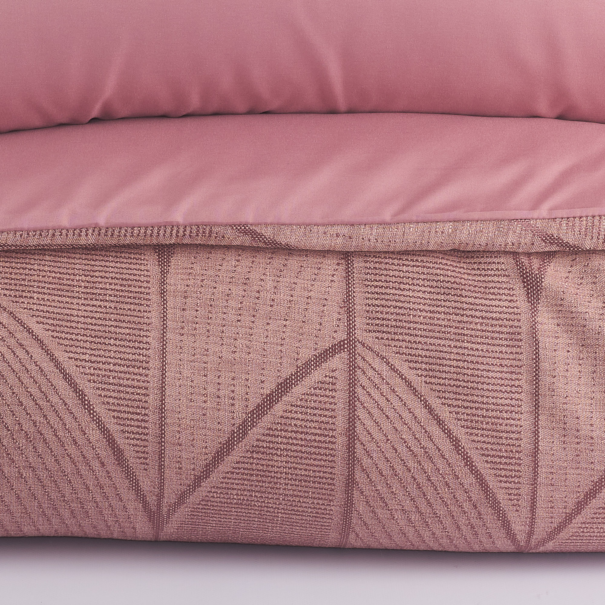 Orion comforter cover set rosa antico Via Roma 60