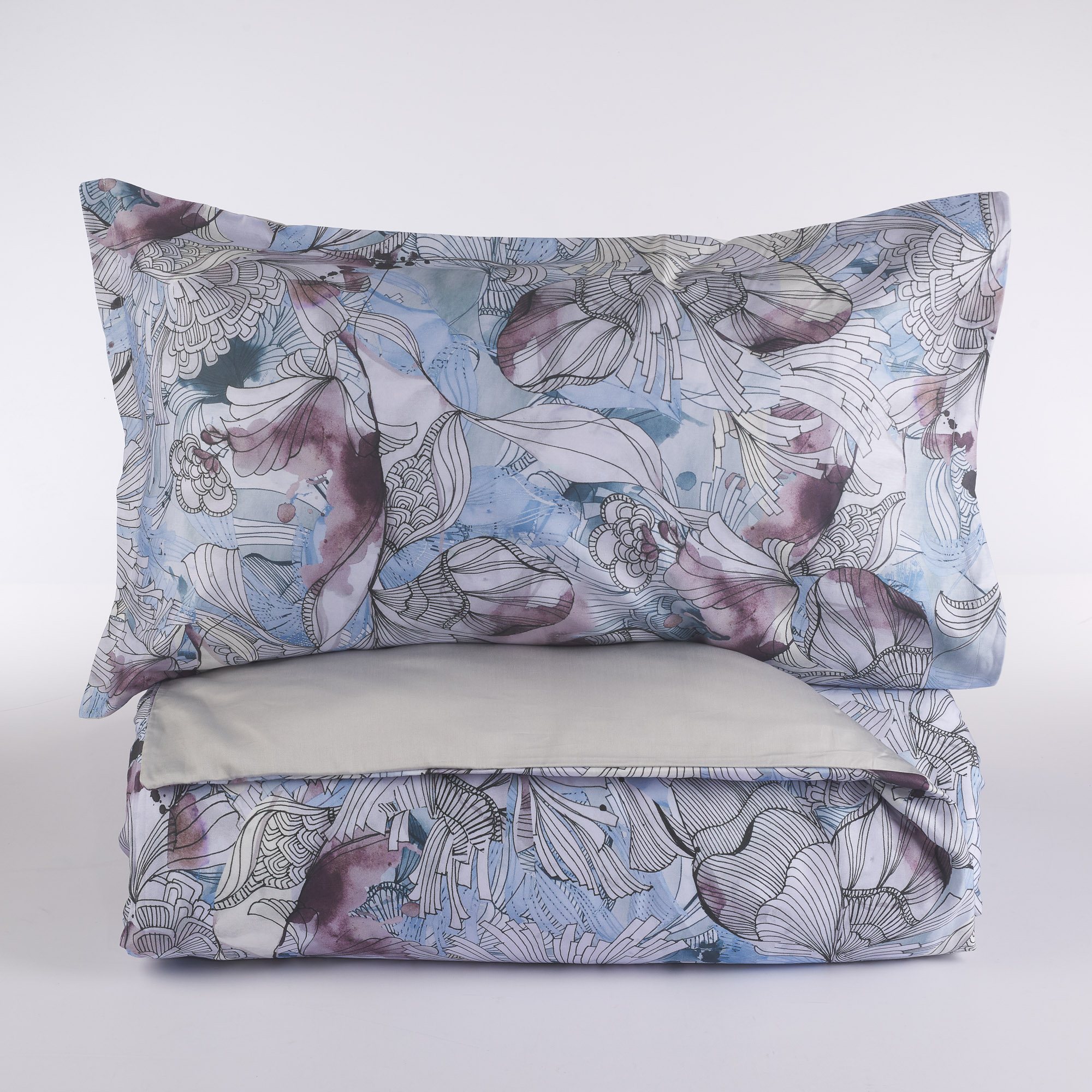 Purissima Japan Bettbezugsset blu Via Roma 60