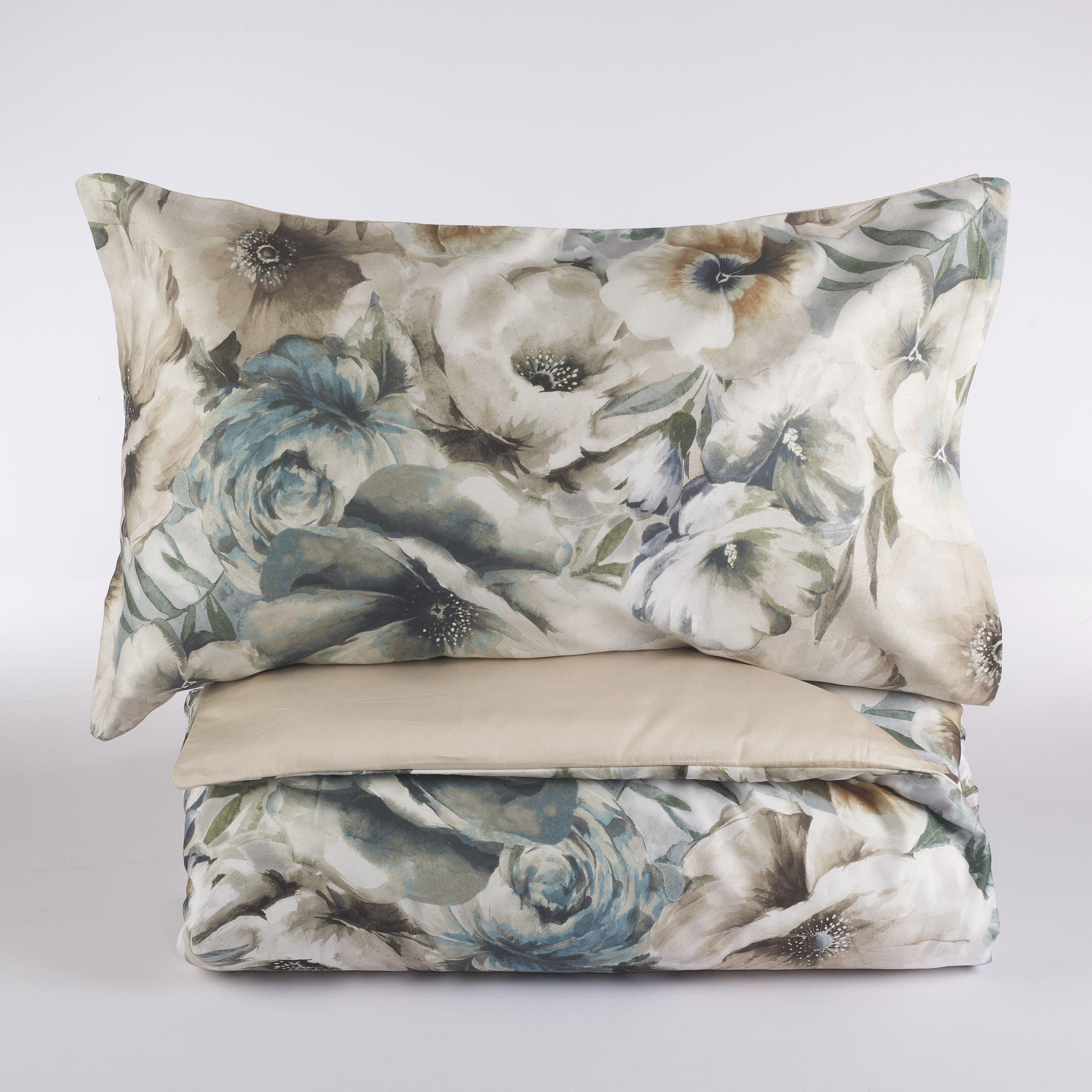 Purissima Monica Bettbezugsset salvia Via Roma 60