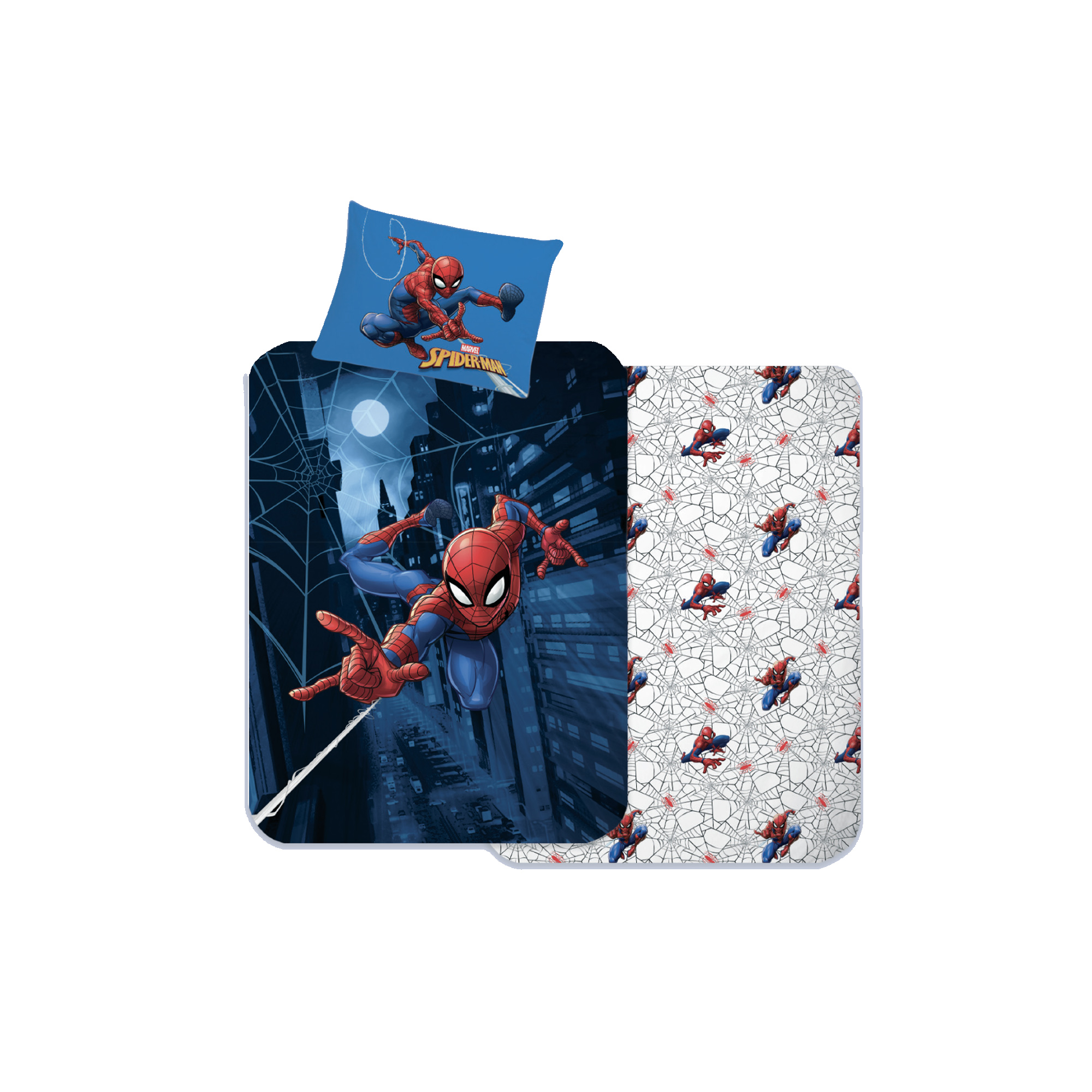 Spiderman-Bettbezugsset multicolor Marvel
