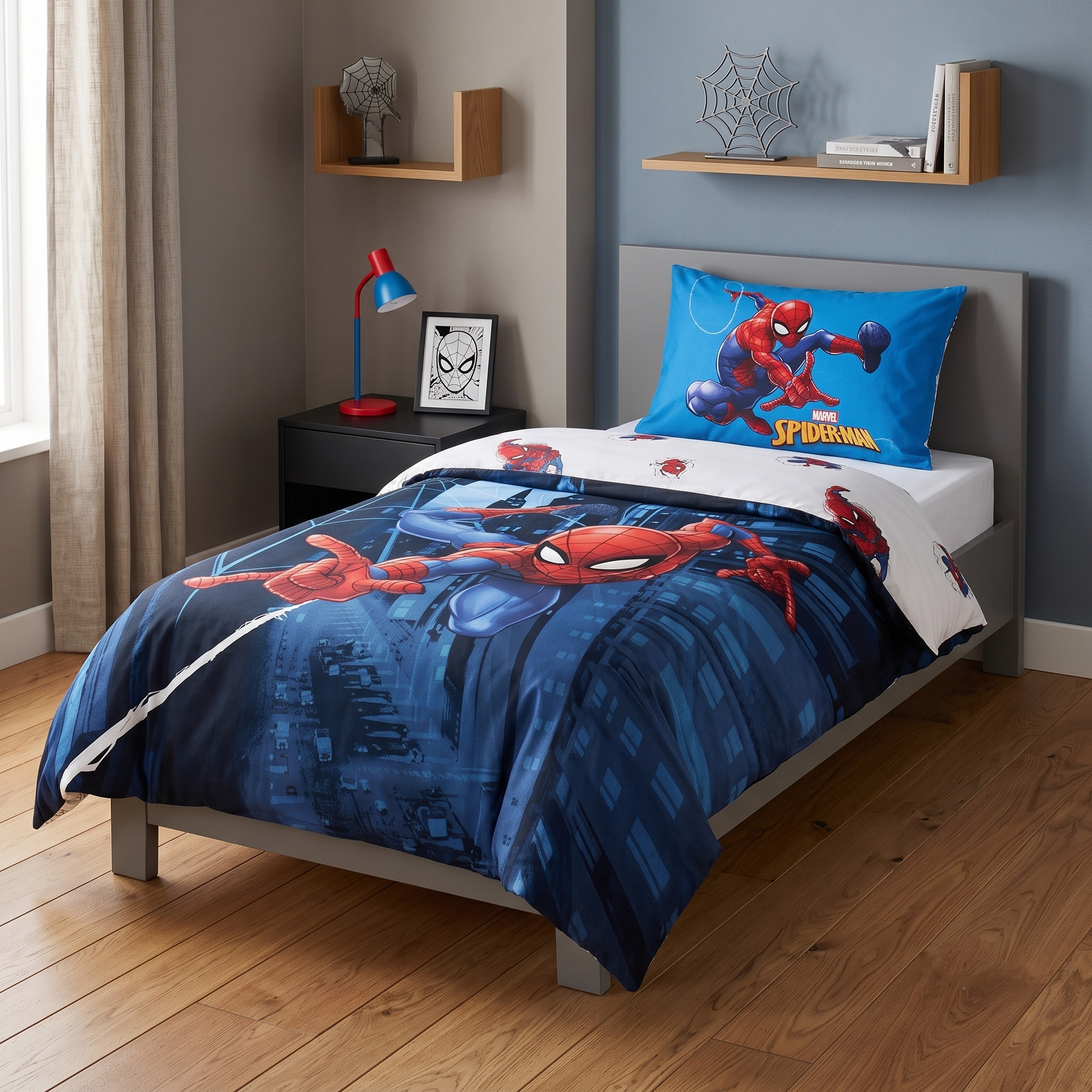 Spiderman-Bettbezugsset multicolor Marvel