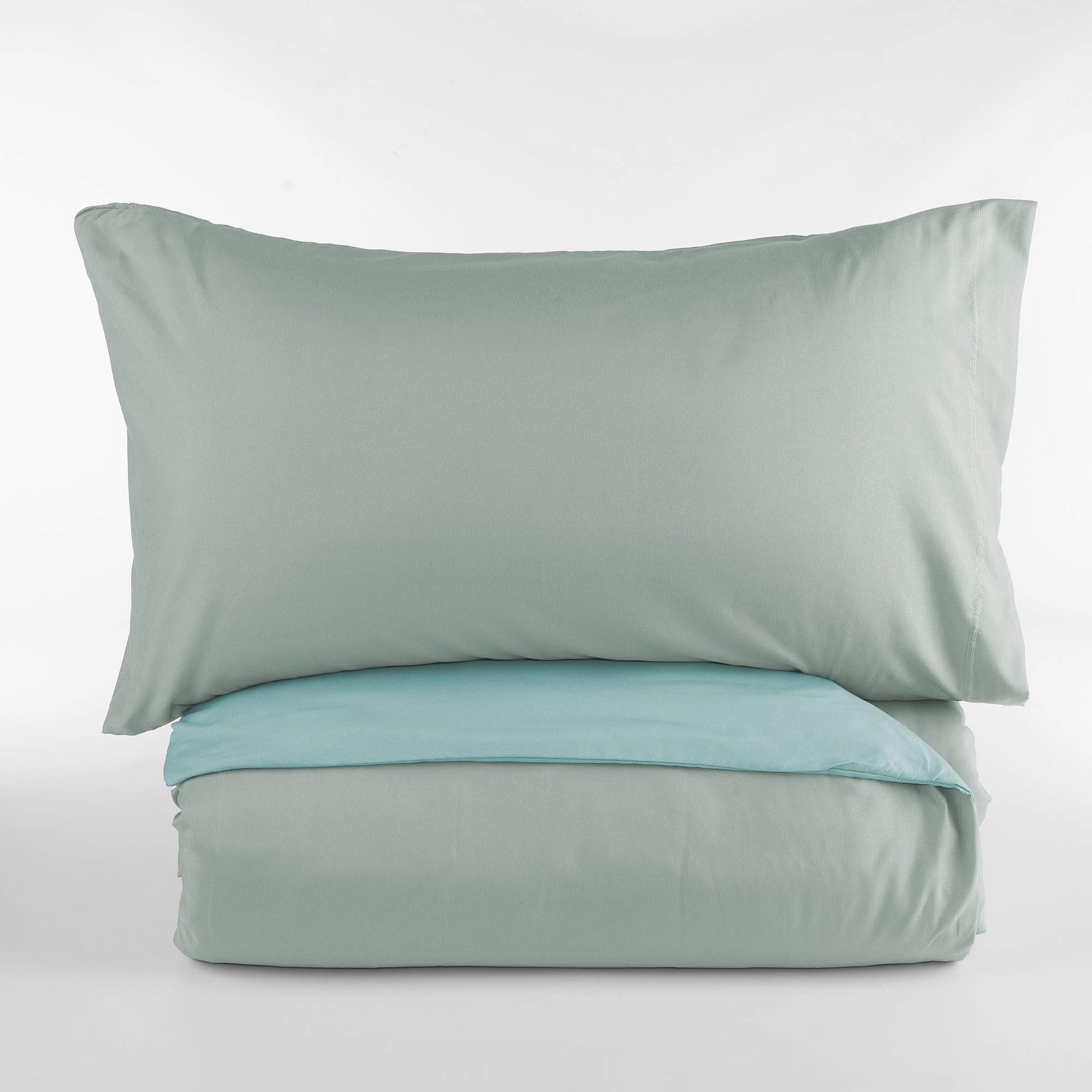 Double In Farbe bügelfrei AI25 salvia Maè