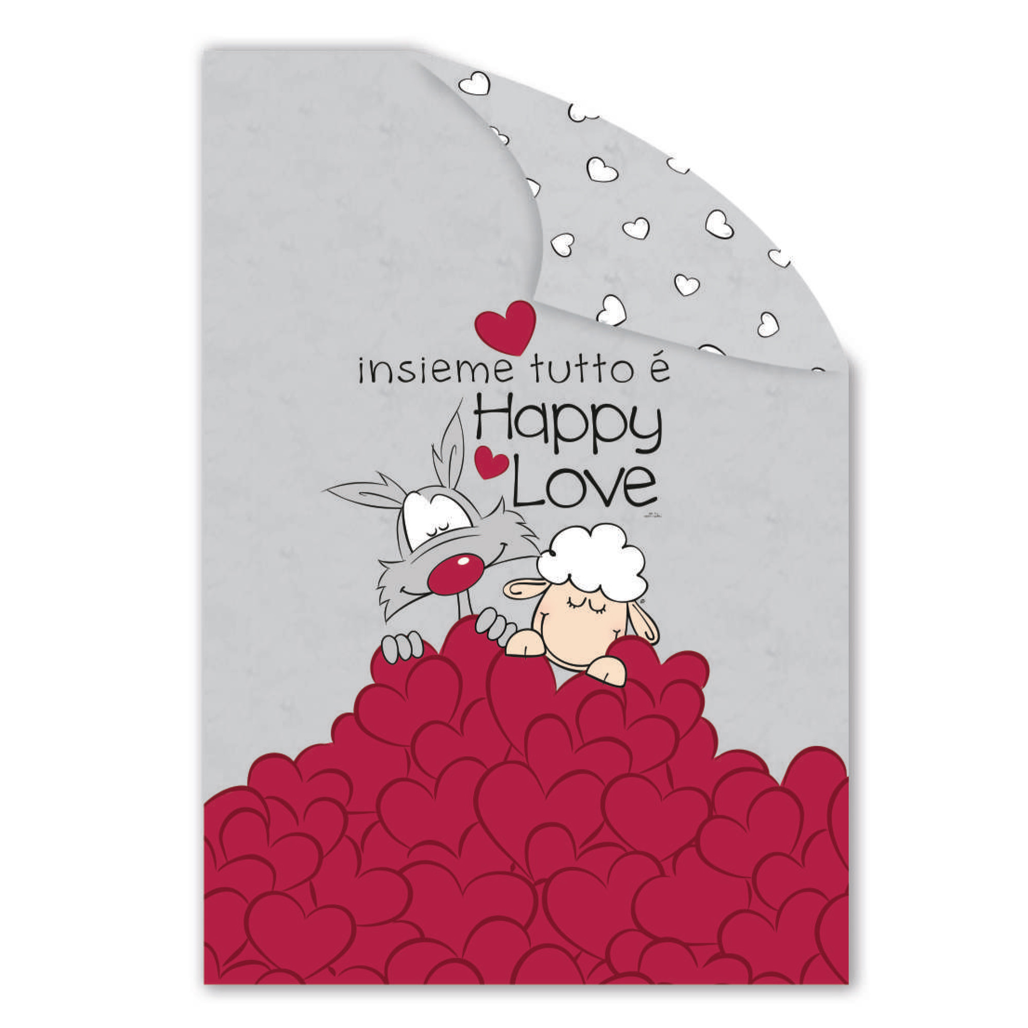 Plaid Happy Love In Flannel multicolor Happy People