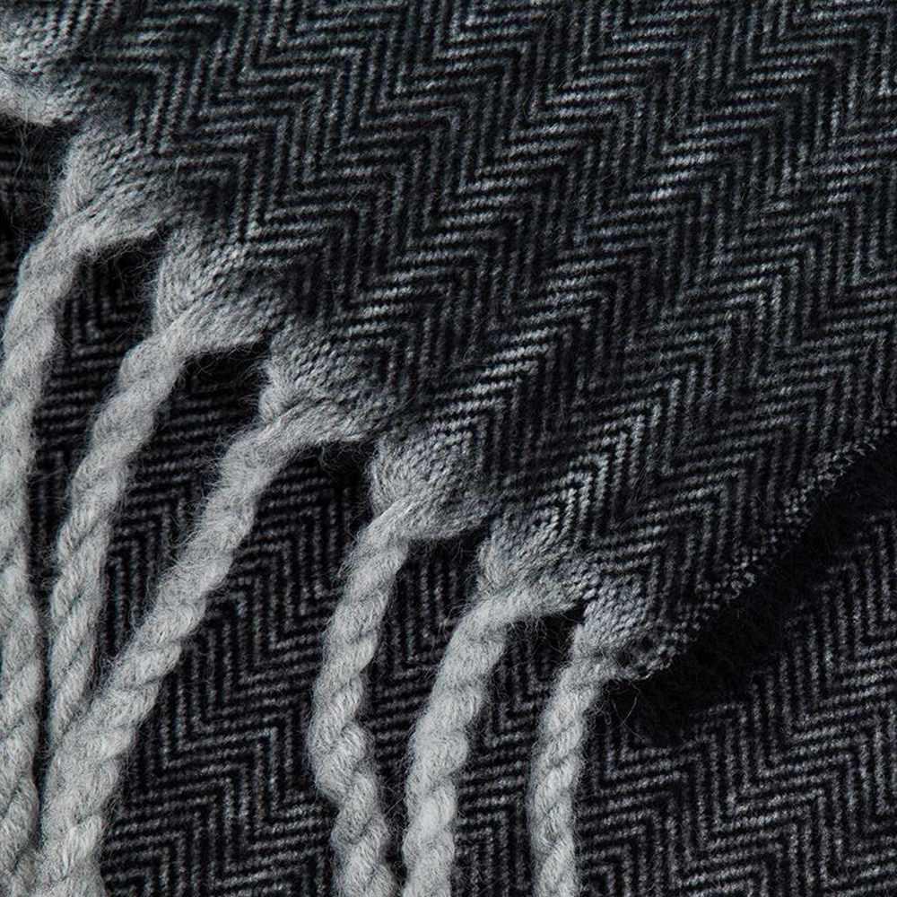 Plaid Spike grigio chiaro Maè