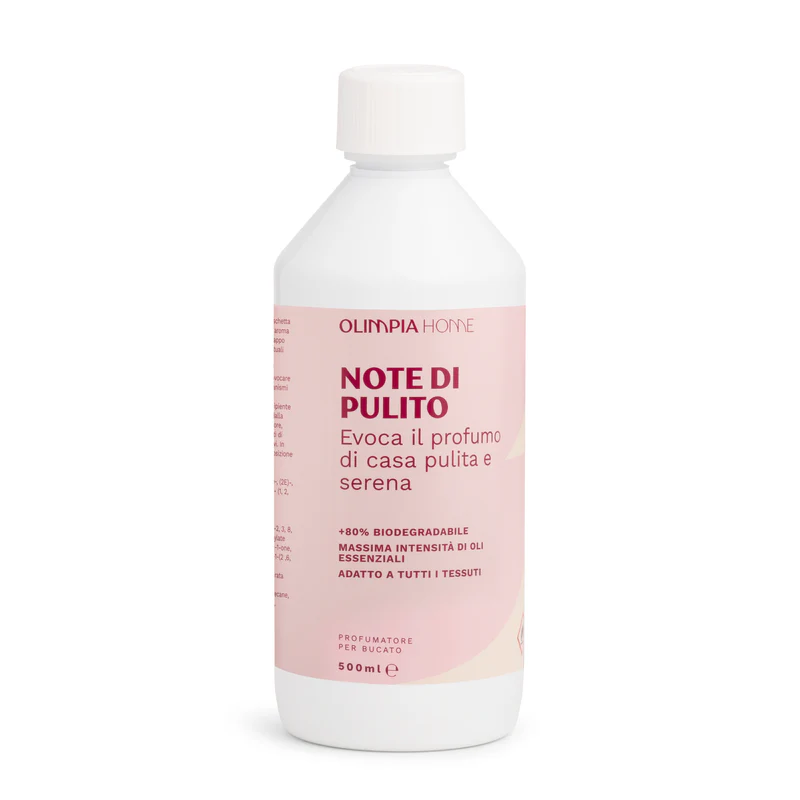 Laundry Perfumer Notes of Clean - Evokes the Scent of Clean and Serene Home unica Olimpia Home