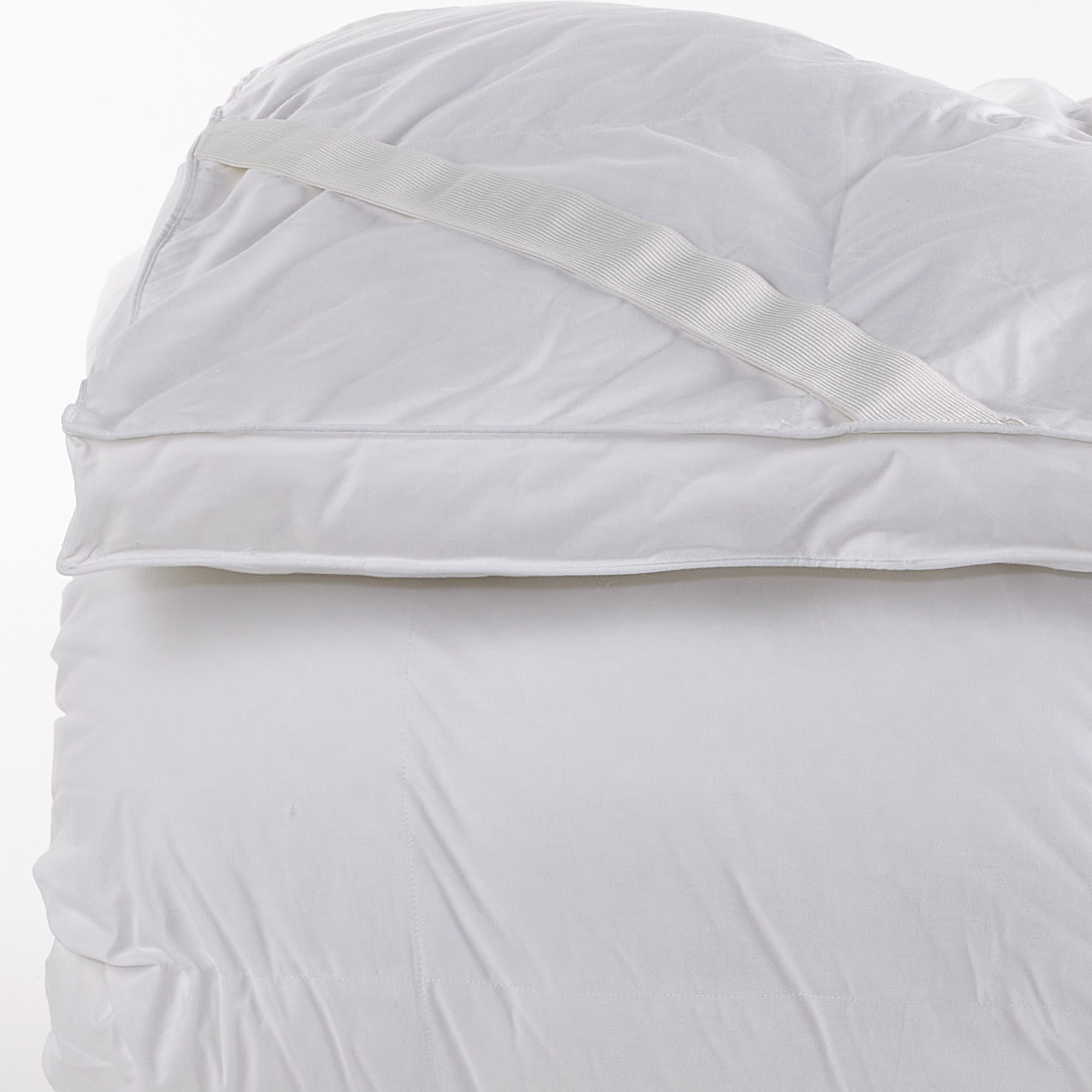 Fiberball Padded Mattress Cover Topper bianco Dormirè