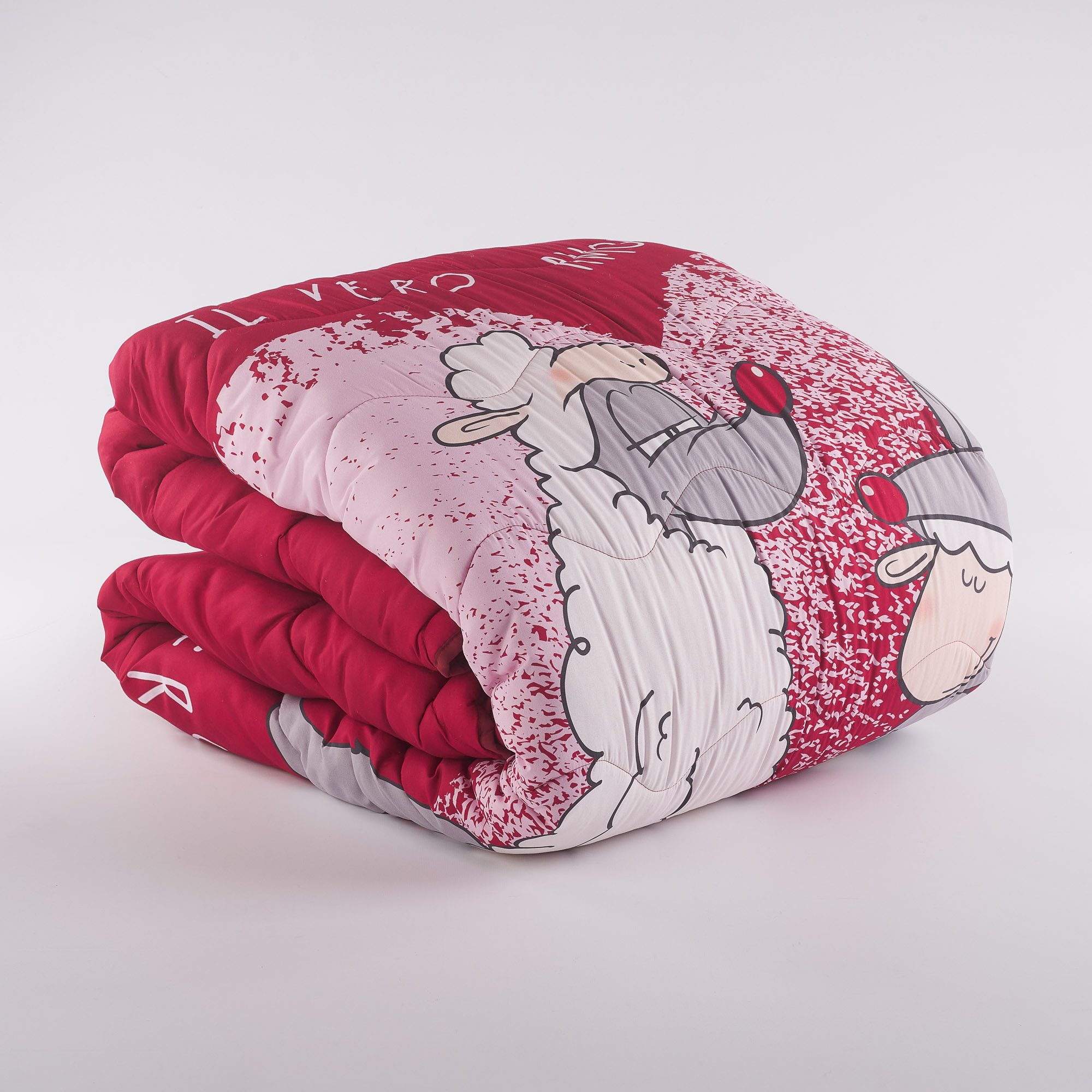 True Love Quilt rosso Happy People