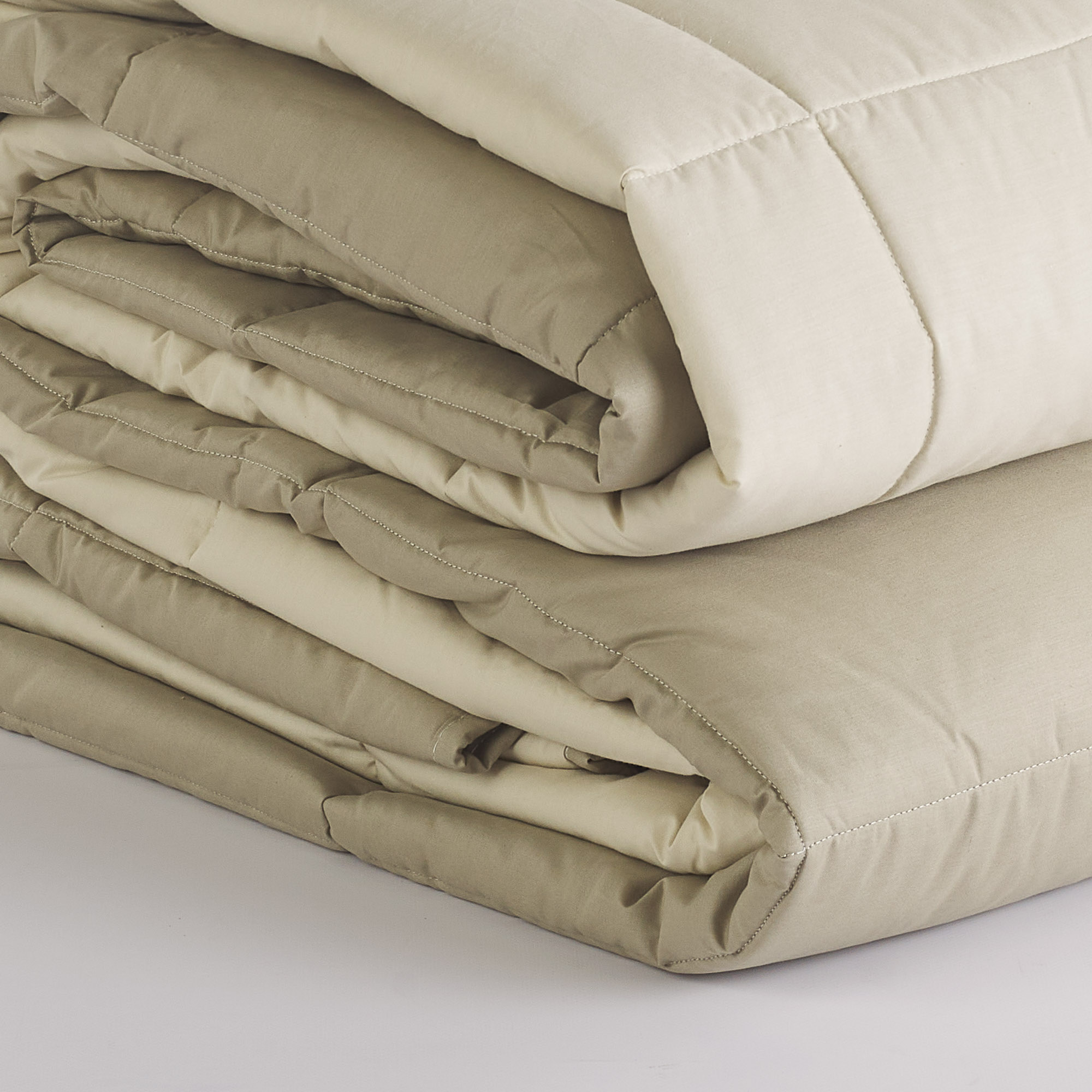 Double Colorado Quilt tortora Maè