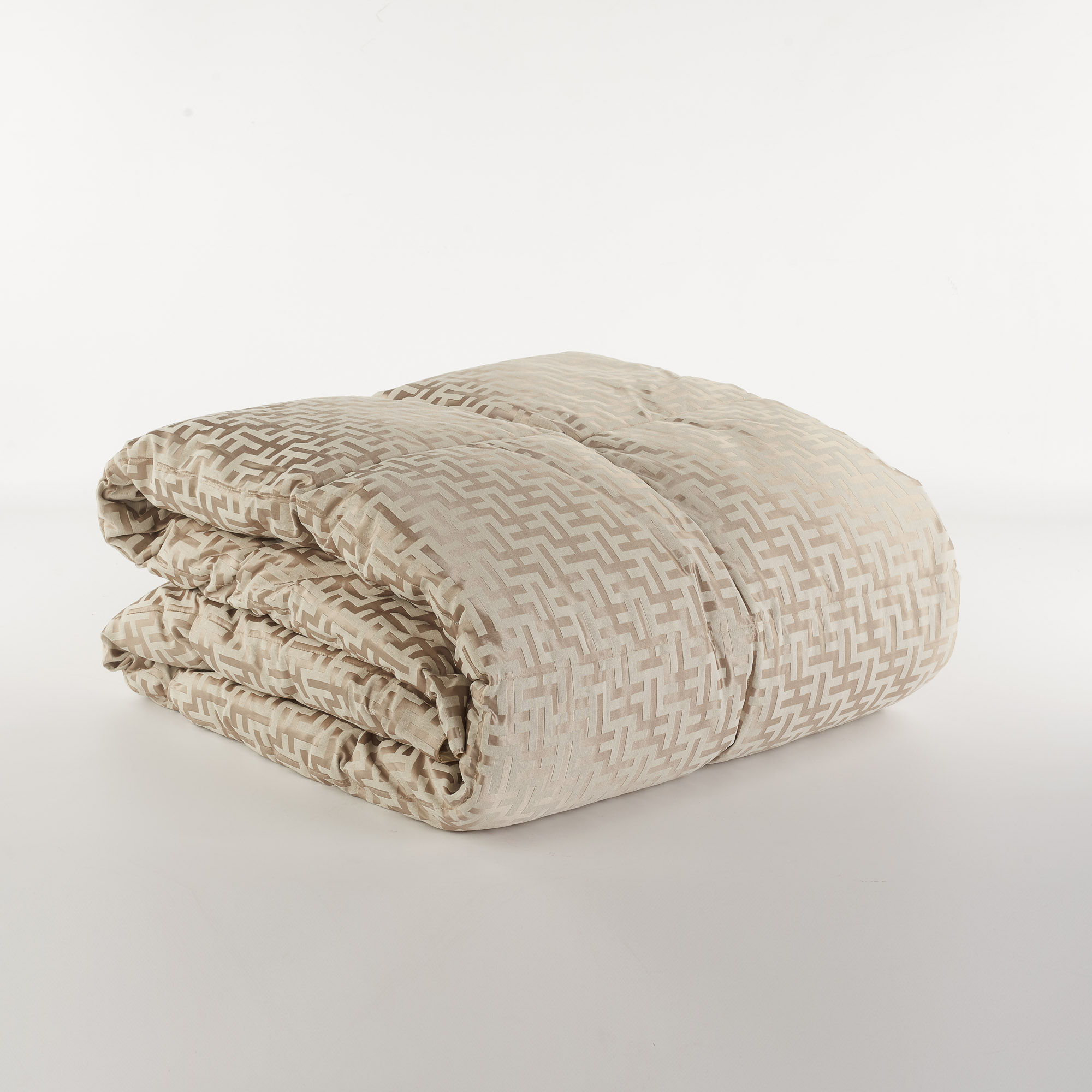 Trendy Feather Quilt tortora Via Roma 60