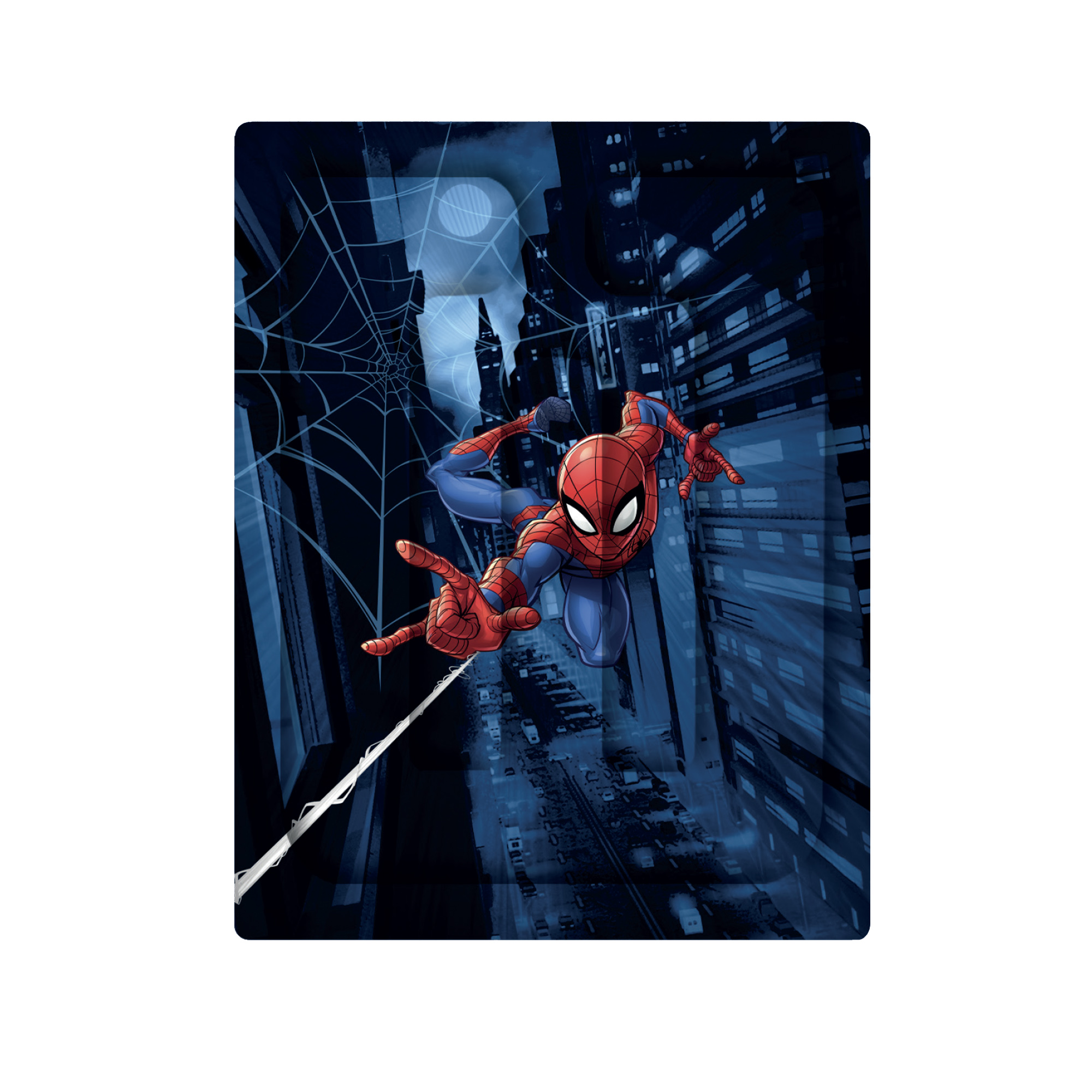 Spiderman Steppdecke multicolor Marvel