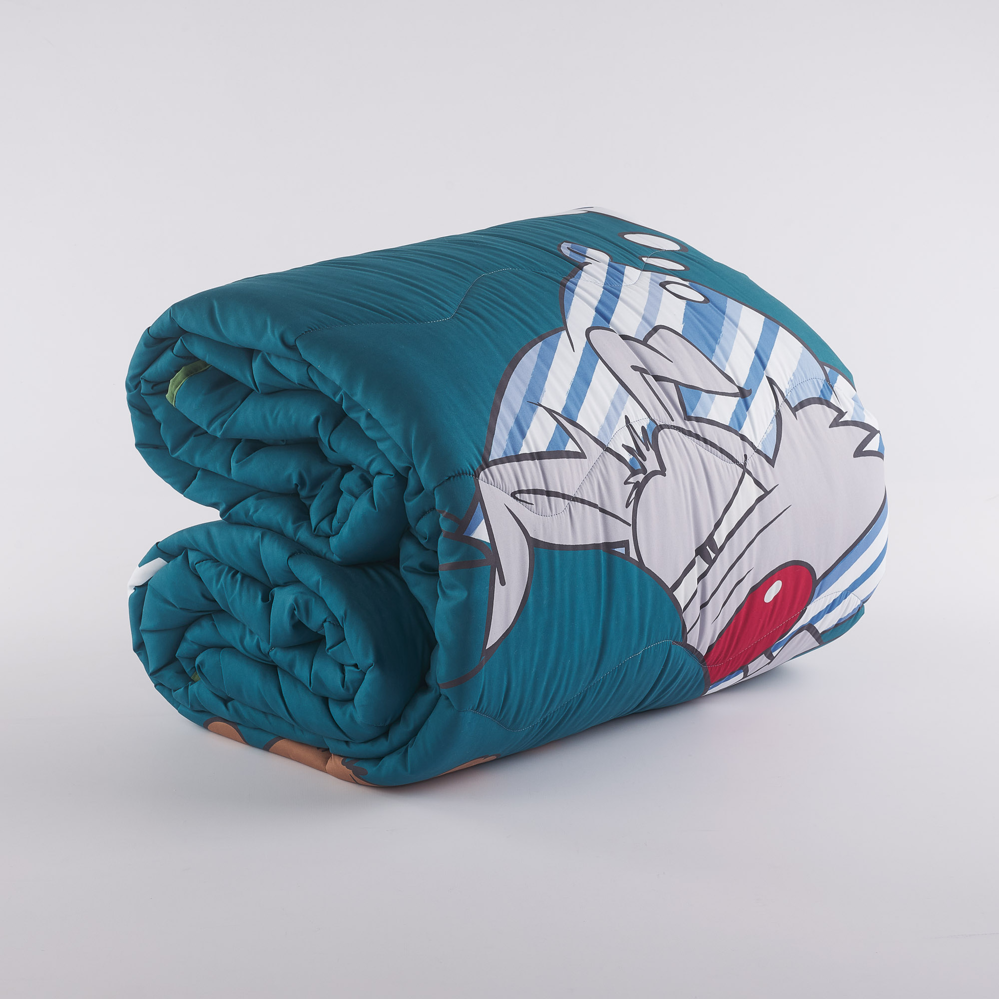 Стеганое одеяло Never Alone verde Happy People