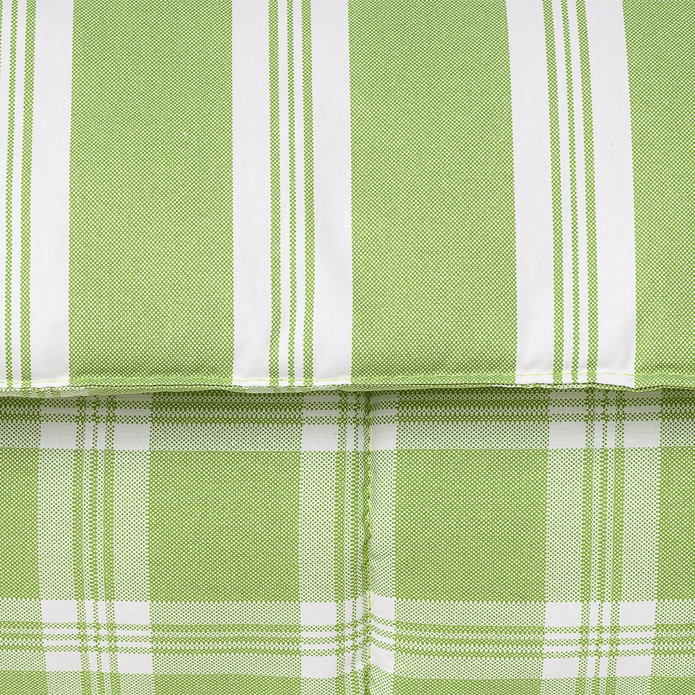 Oxford Quilt Green Square Large verde Maè