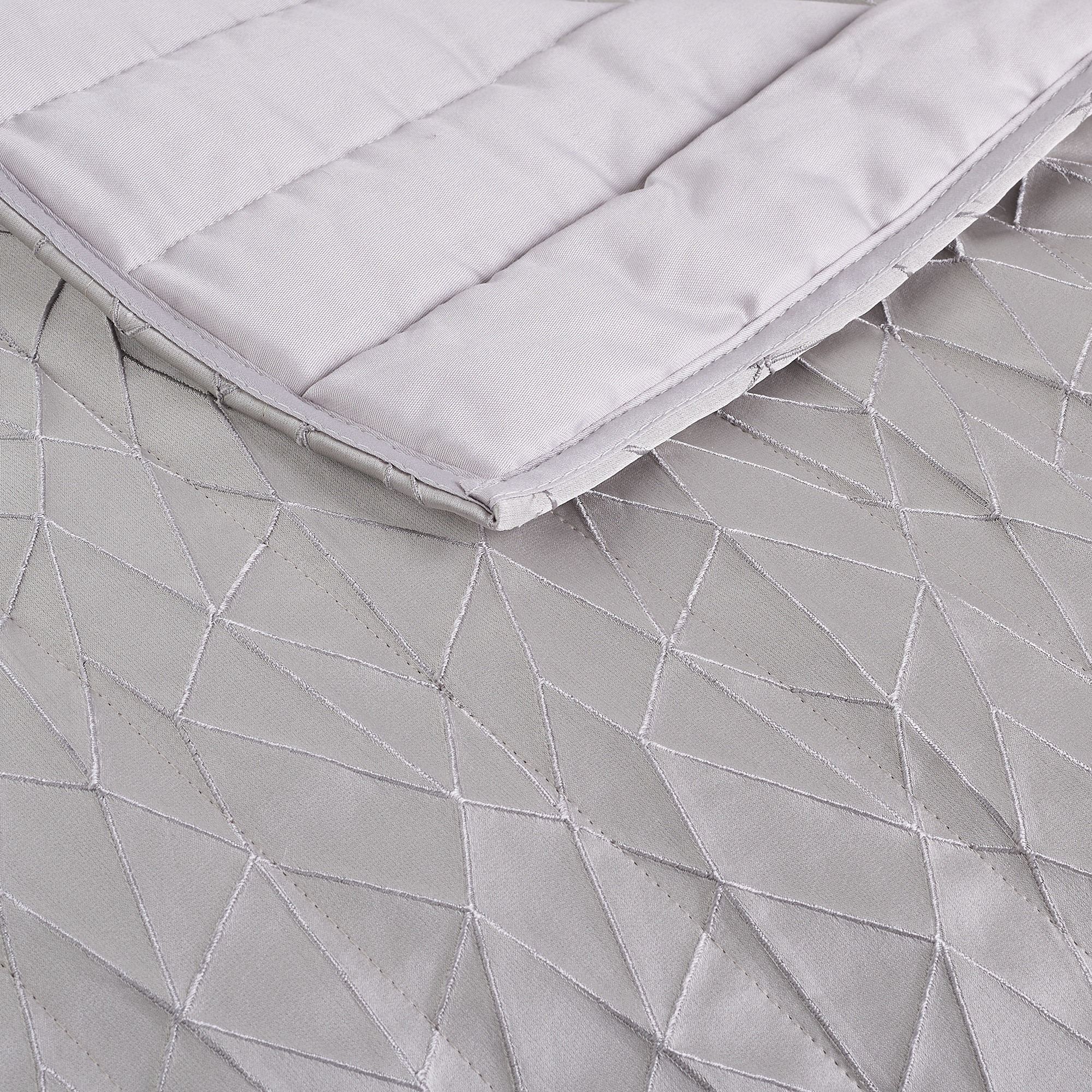 Quilting-Quilt Mosaik grigio Via Roma 60