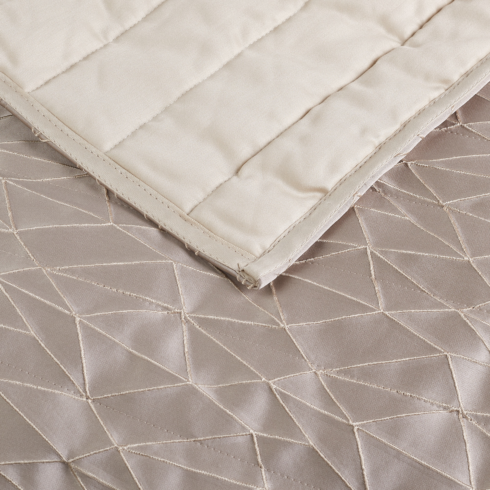 Quilting-Quilt Mosaik beige Via Roma 60