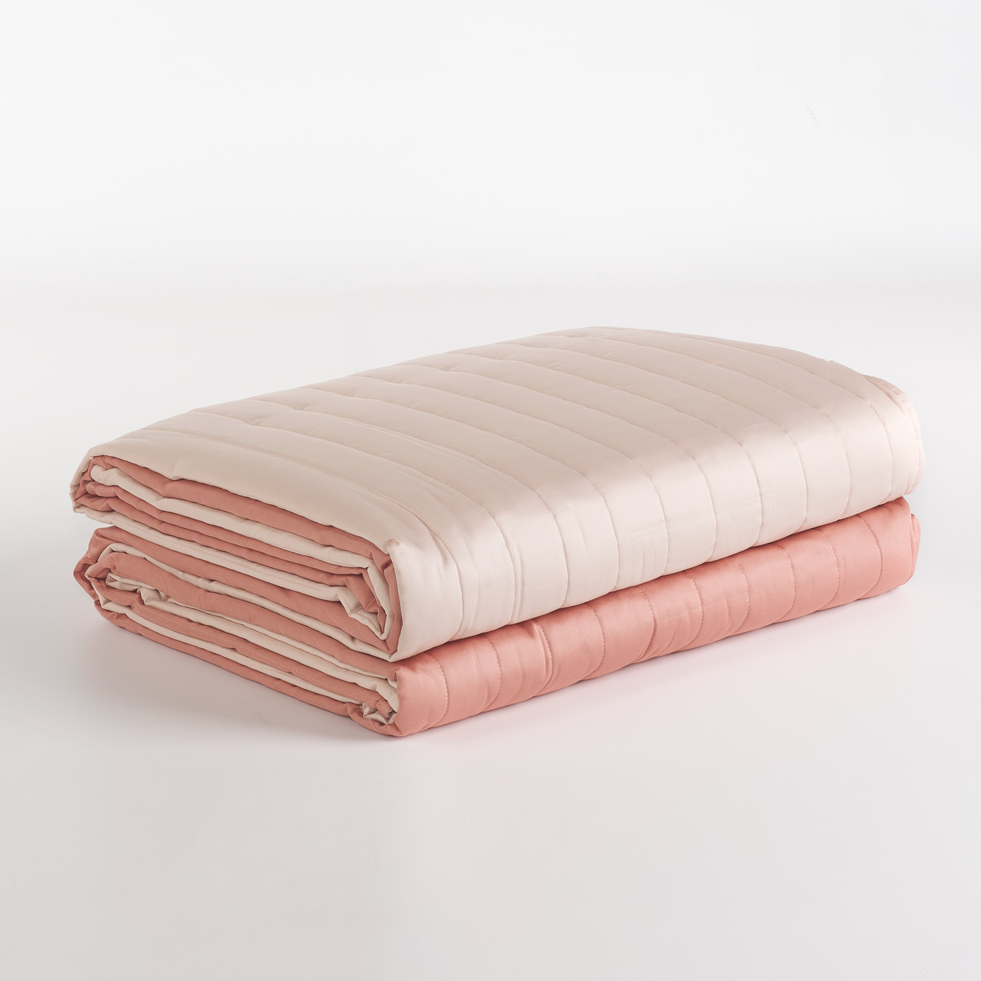 Double Face Quilt Antibes rosa / nude Via Roma 60