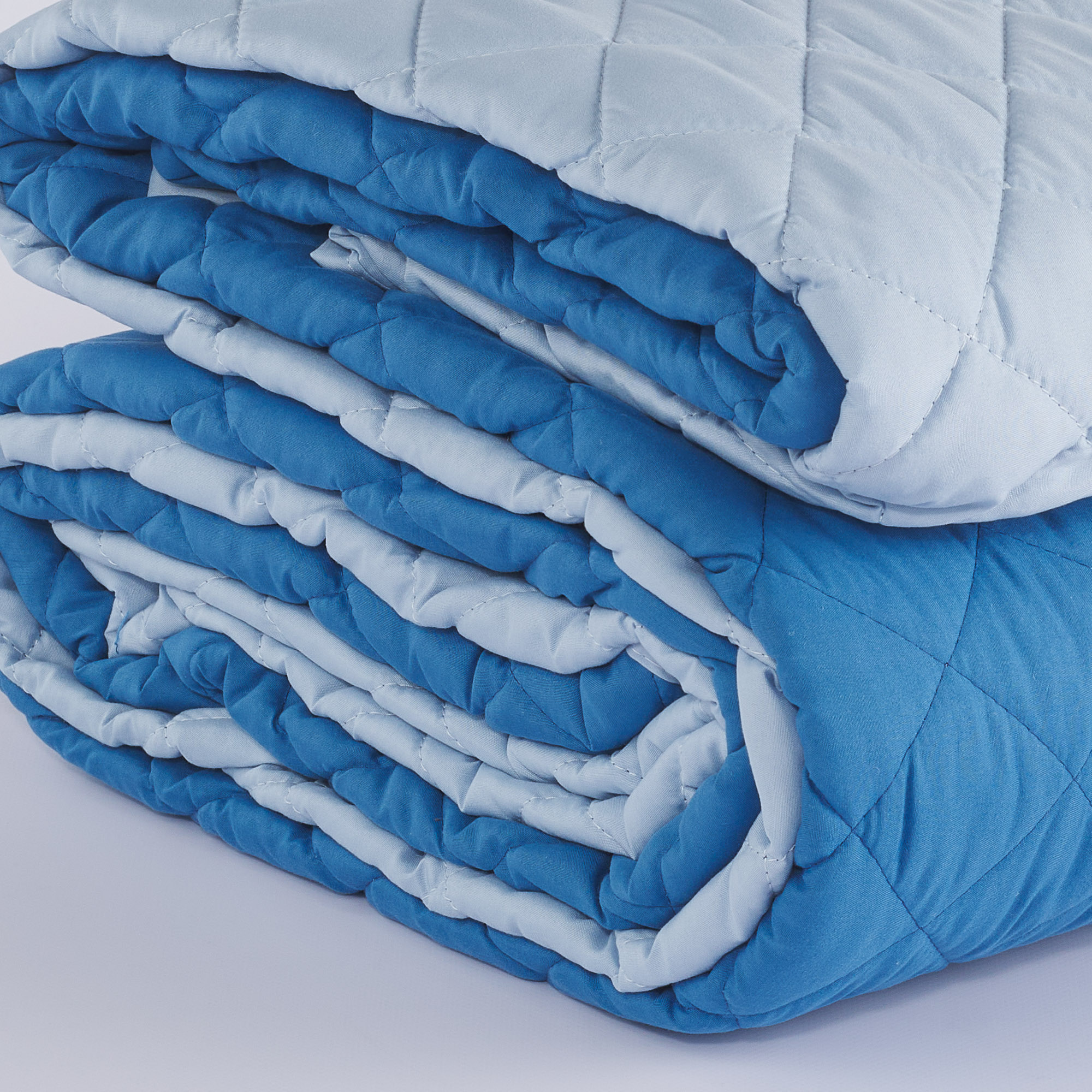 Trapuntino Quilt In Color PE25 azzurro Maè