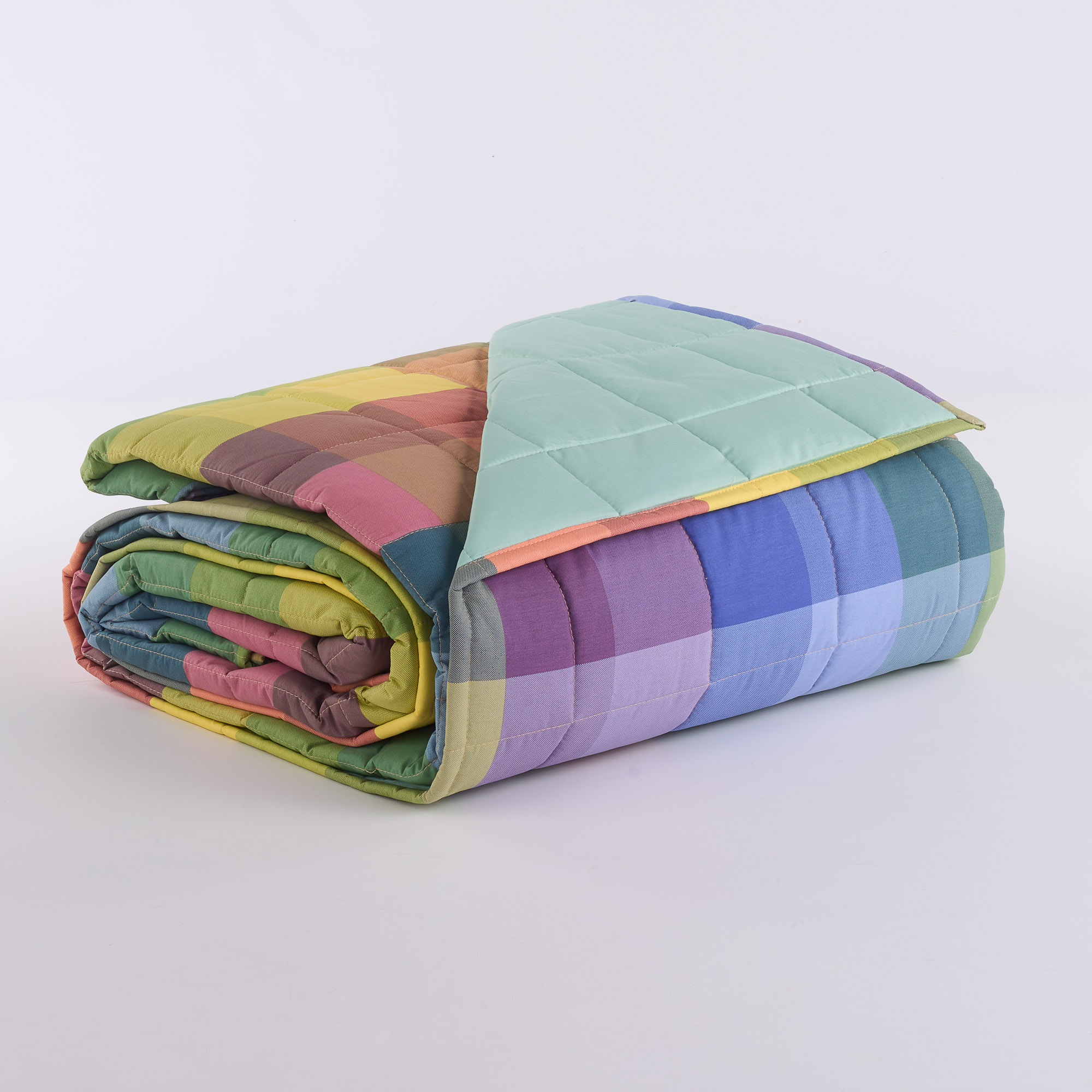 Quilt Quilt Oxford Square Sage Color salvia Maè