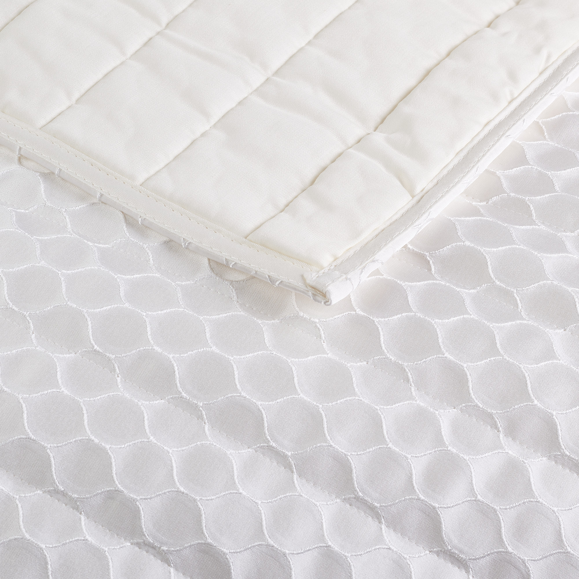 Trapuntino Quilt Sinuous naturale Via Roma 60
