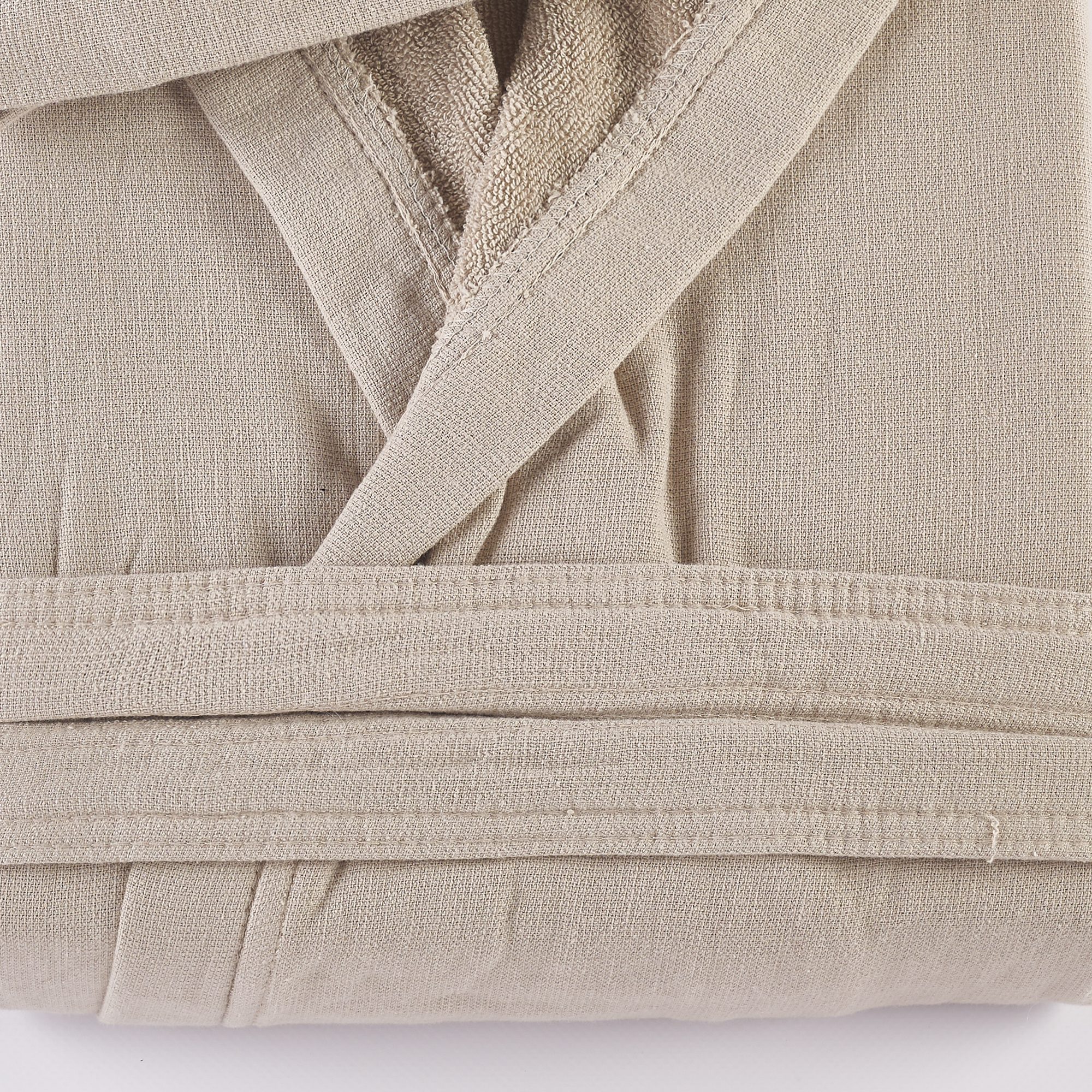 Компактный банный халат с полотенцем beige Maè